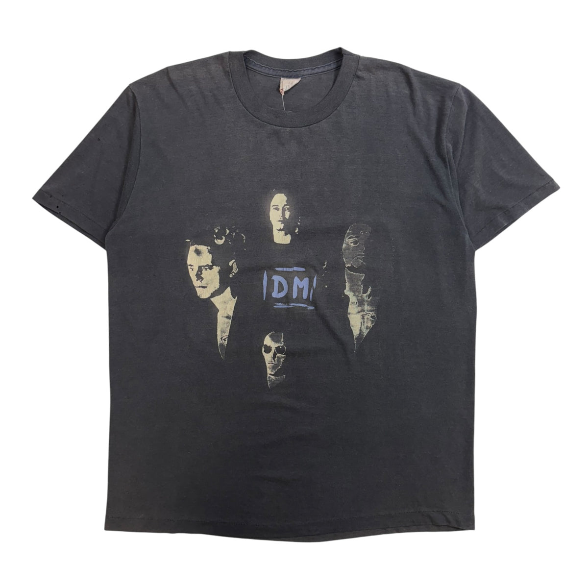Vintage 1993 Depeche Mode Devotional Tour T-Shirt Faded Black