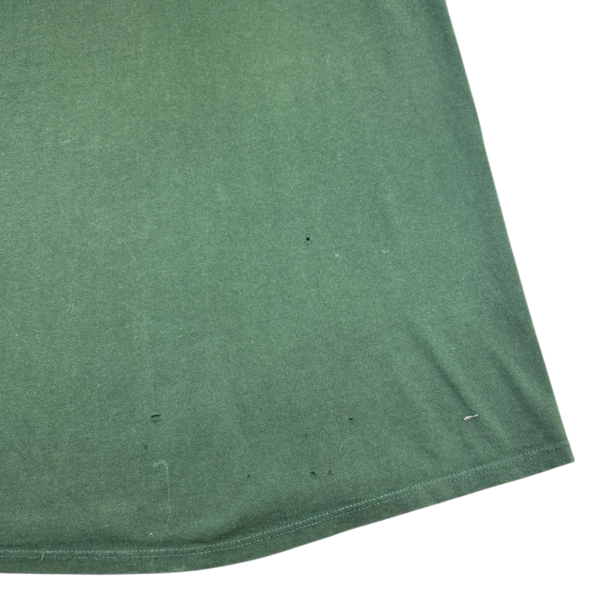 Vintage 90s Nike Big Swoosh T-Shirt Green