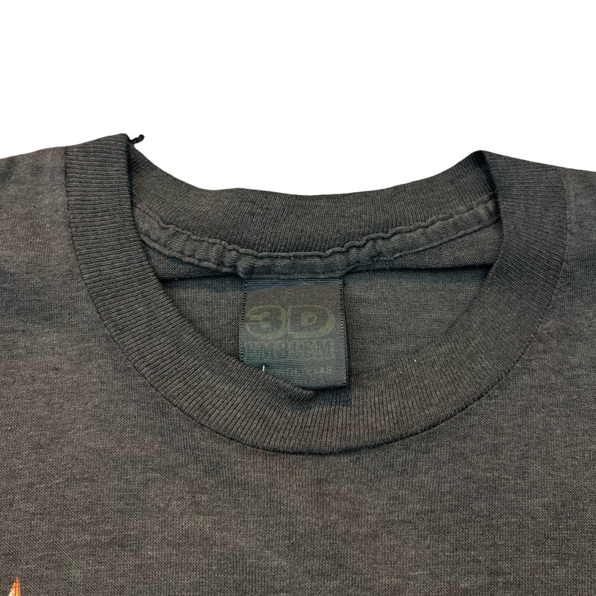1986 Harley Davidson 3D Emblem Eagle Riding Motorcycle Tee Black
