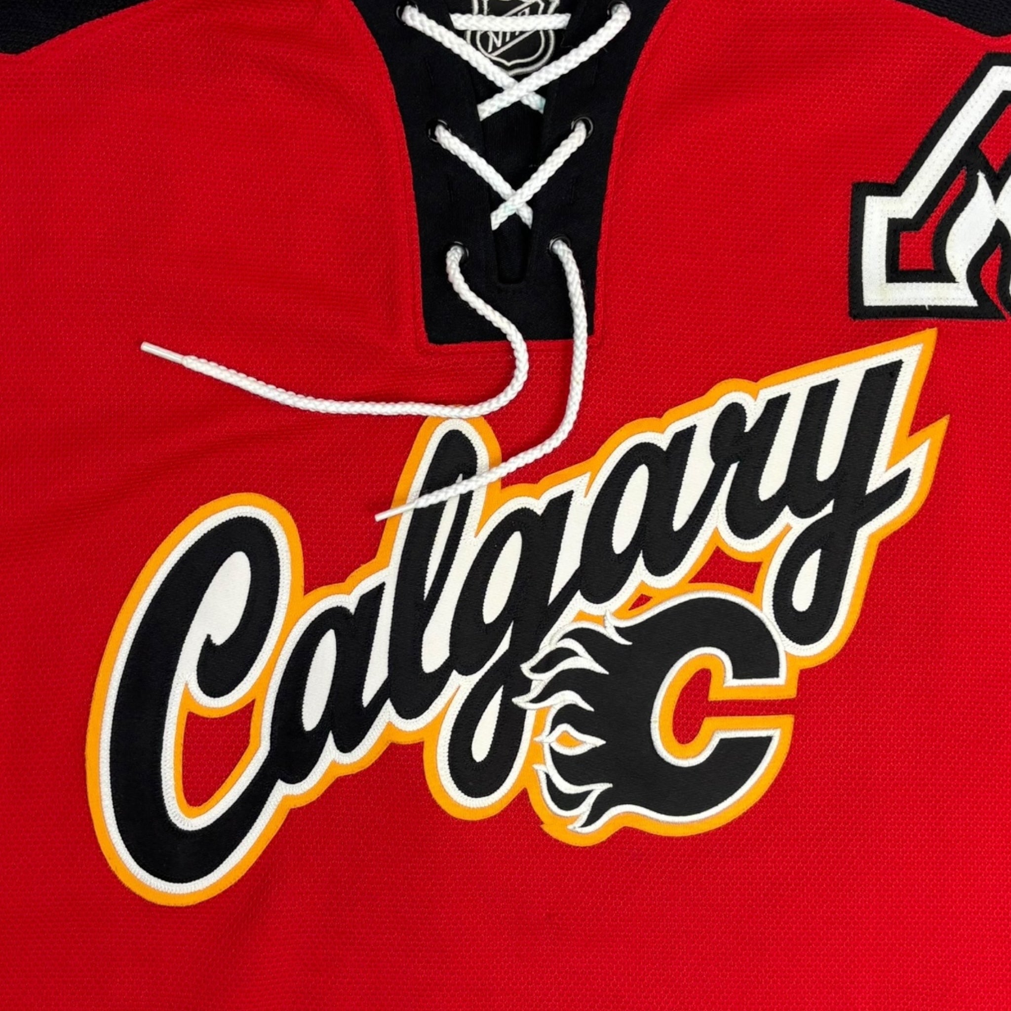 Vintage Calgary Flames Curtis Glencross NHL Jersey