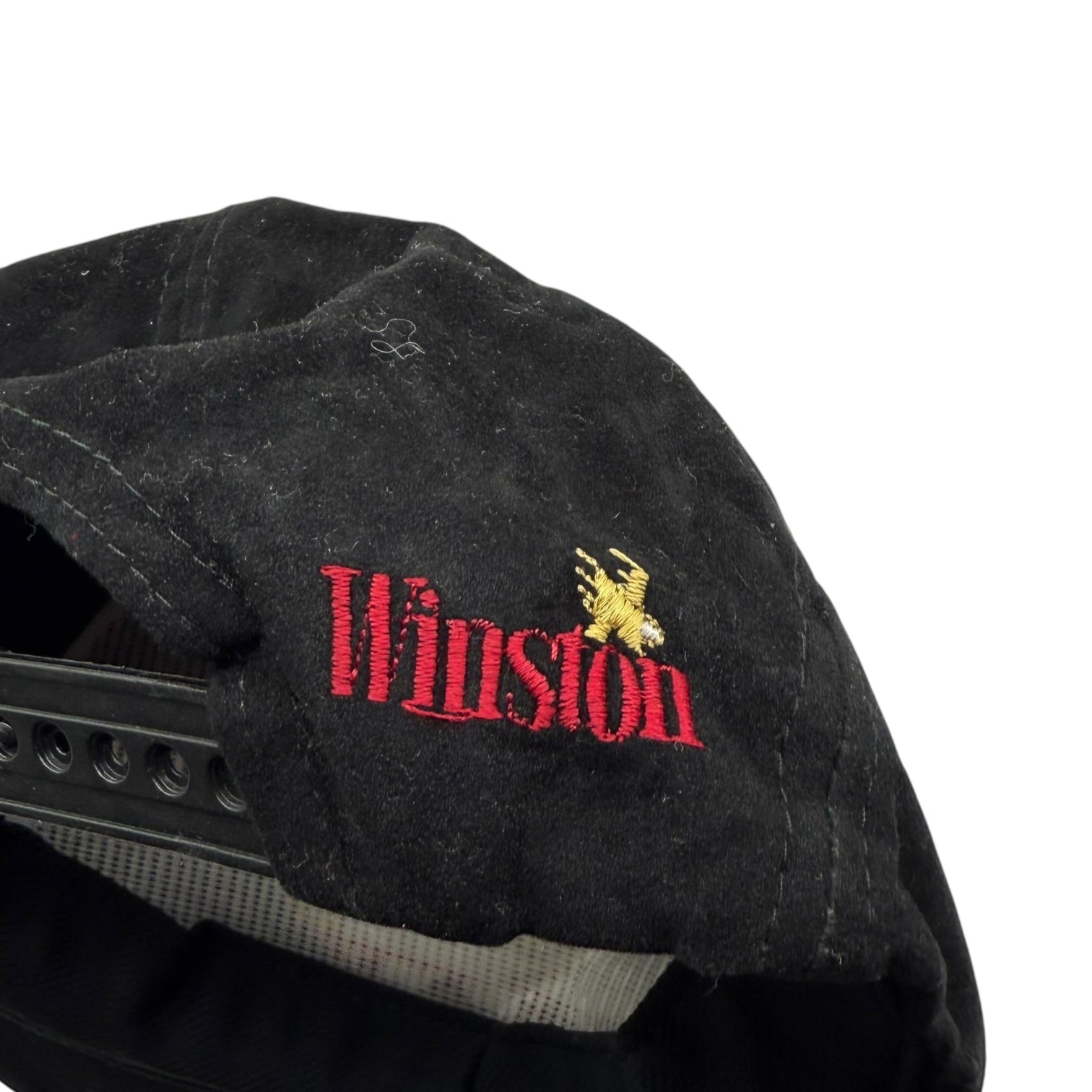 Vintage Winston Racing Team Hat Black