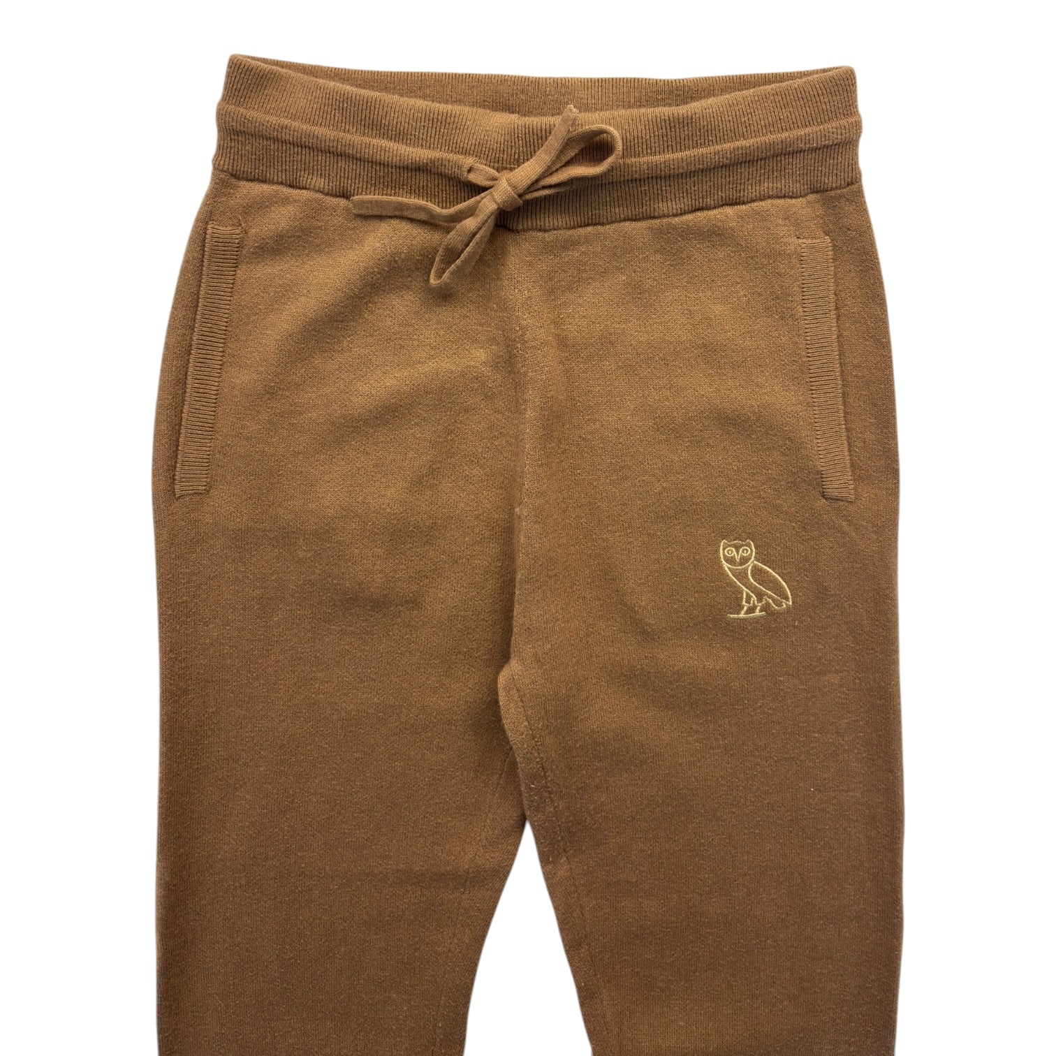 (W) OVO Embroidered Logo Knit Joggers