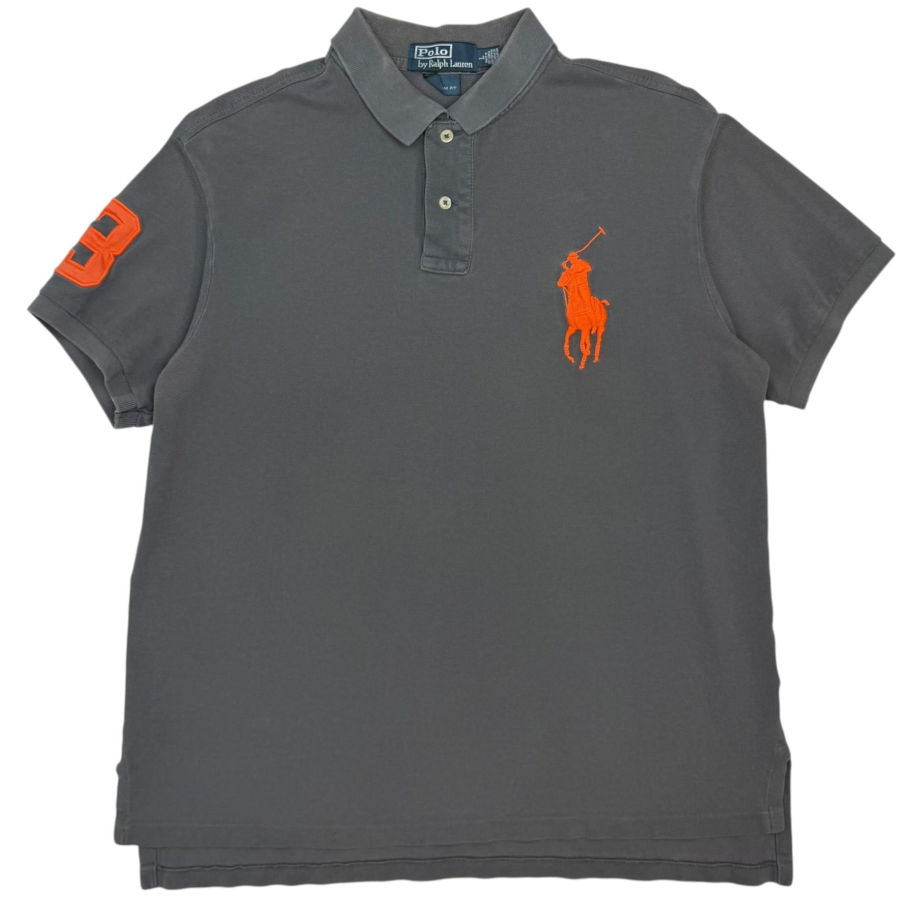 Vintage Polo Ralph Lauren Big Pony Polo Grey