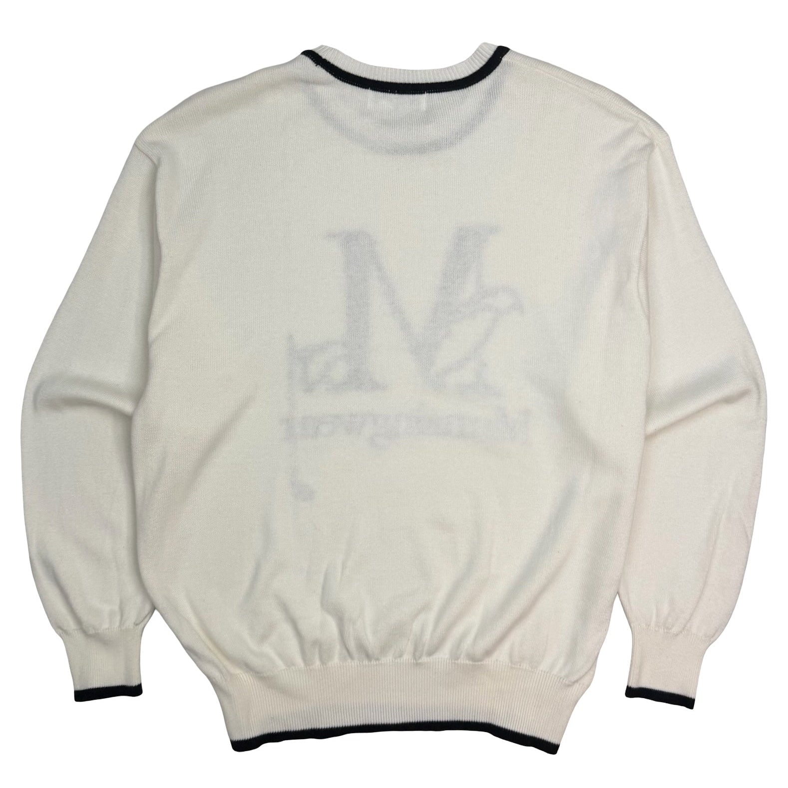 Vintage Munsingwear Golf Knit Sweater White