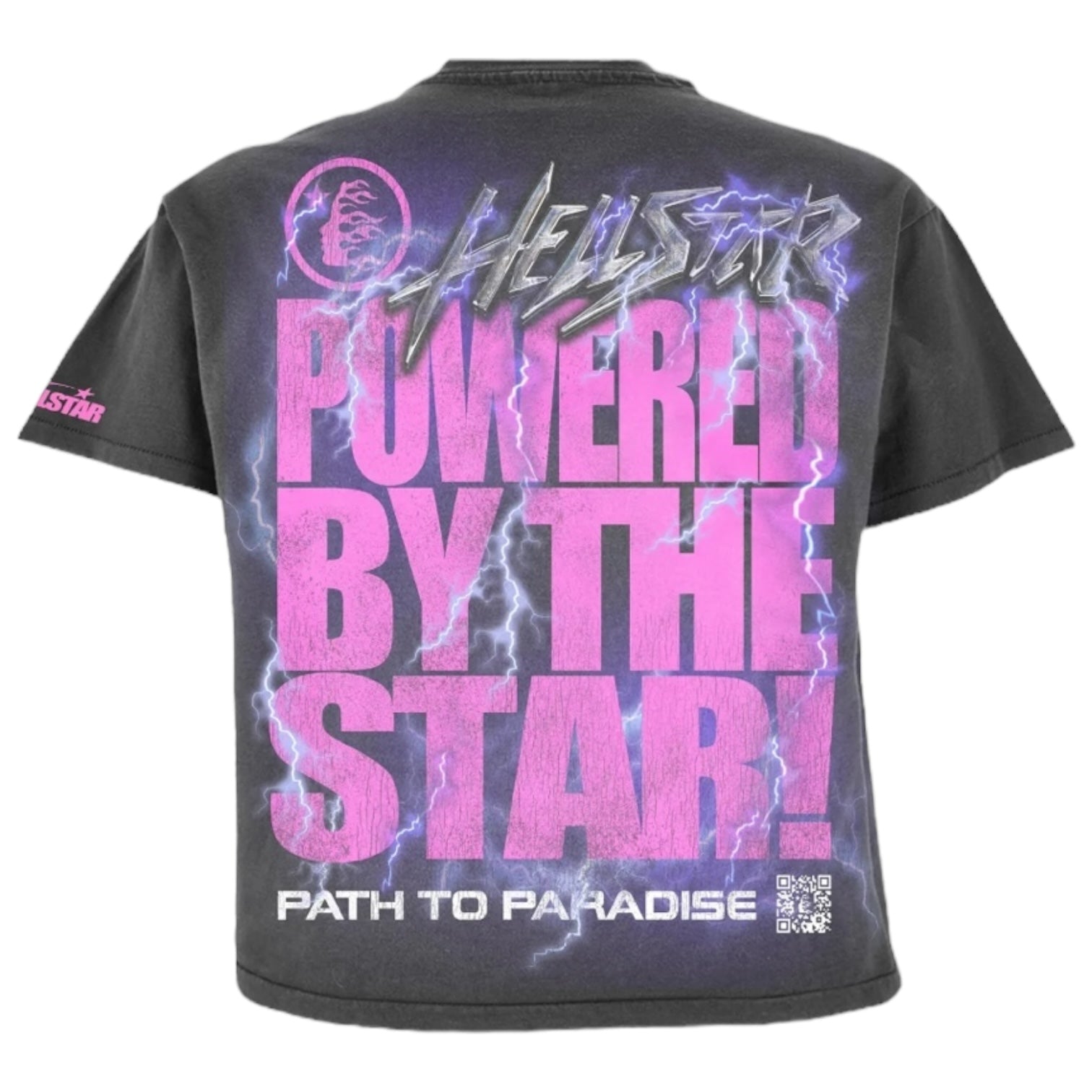 Hellstar Powered By The Star T-Shirt Black