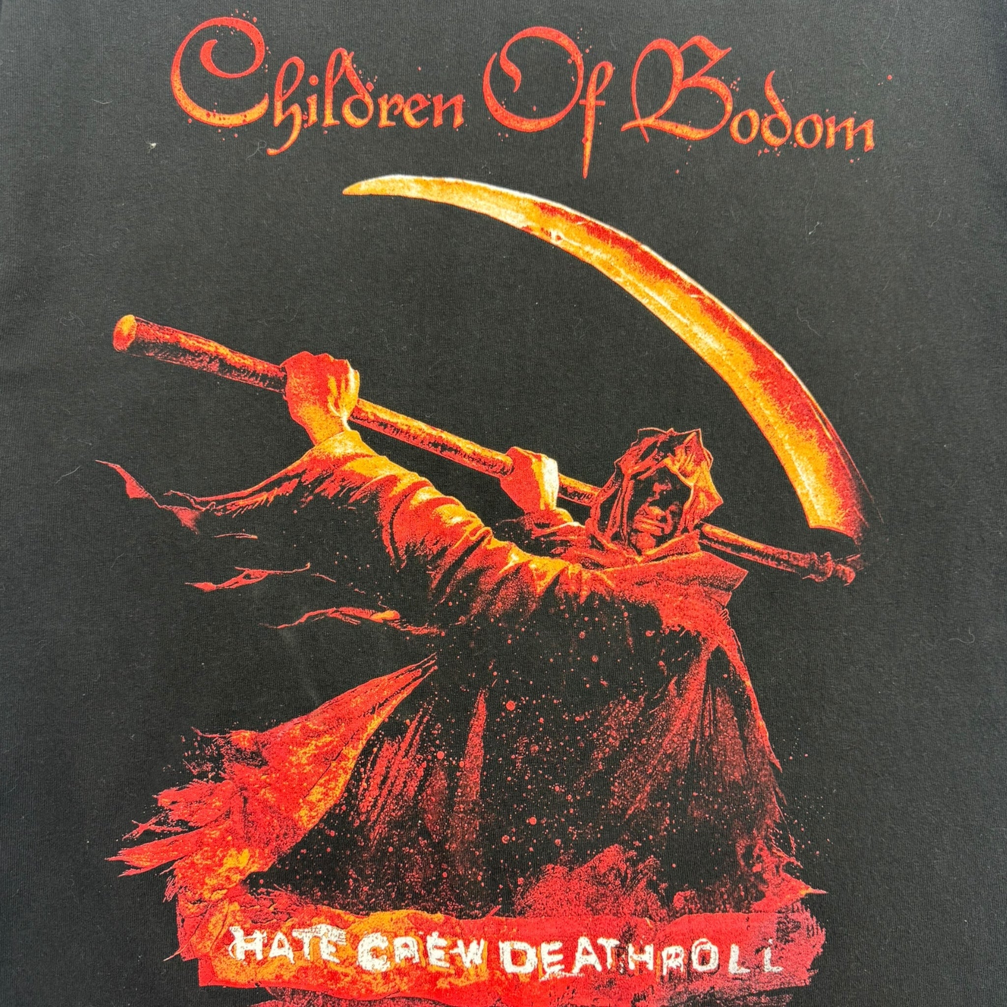 2004 Children Of Bodom Hate Crew Deathroll T-Shirt