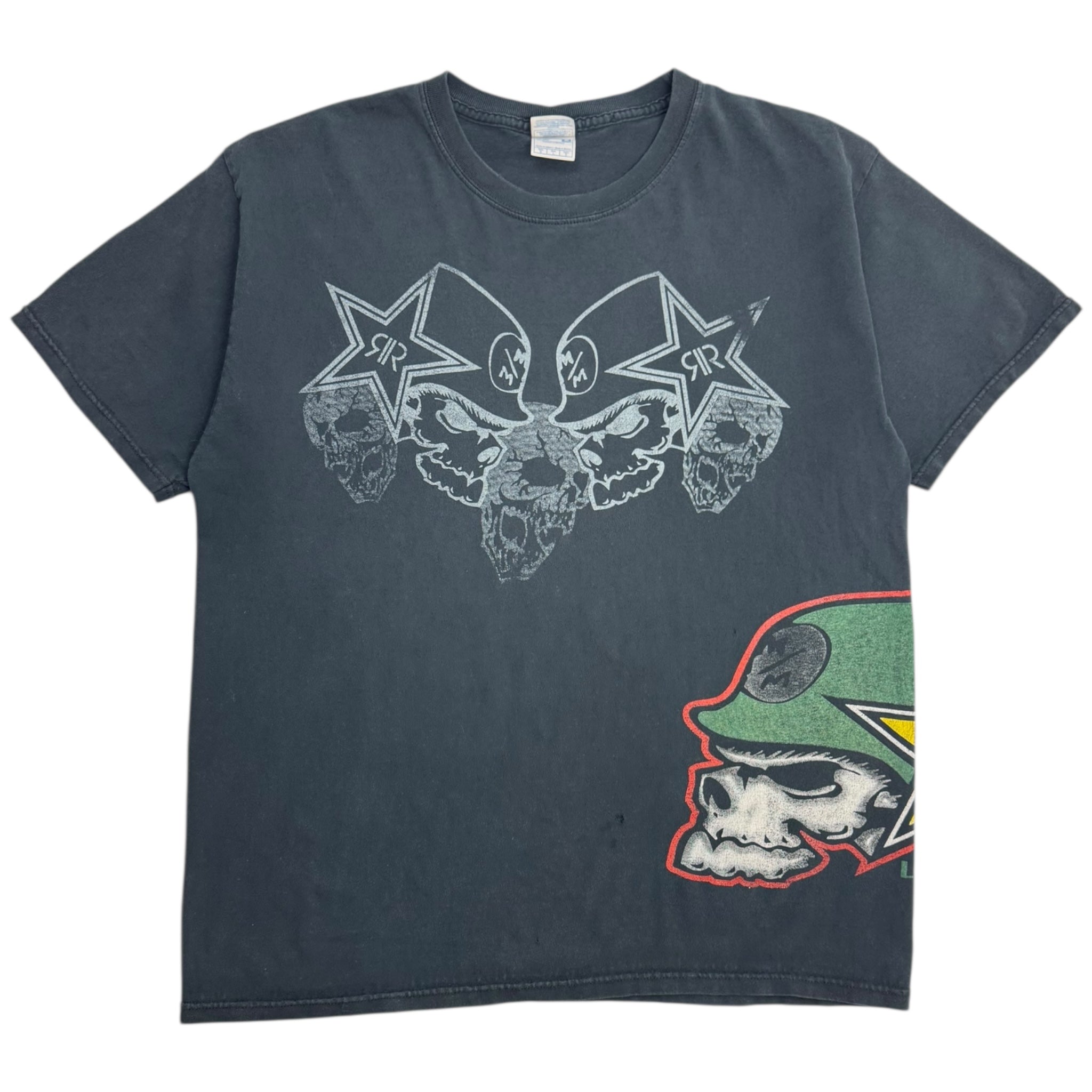 Vintage Y2K Metal Mulisha x Rockstar Cyber T-Shirt