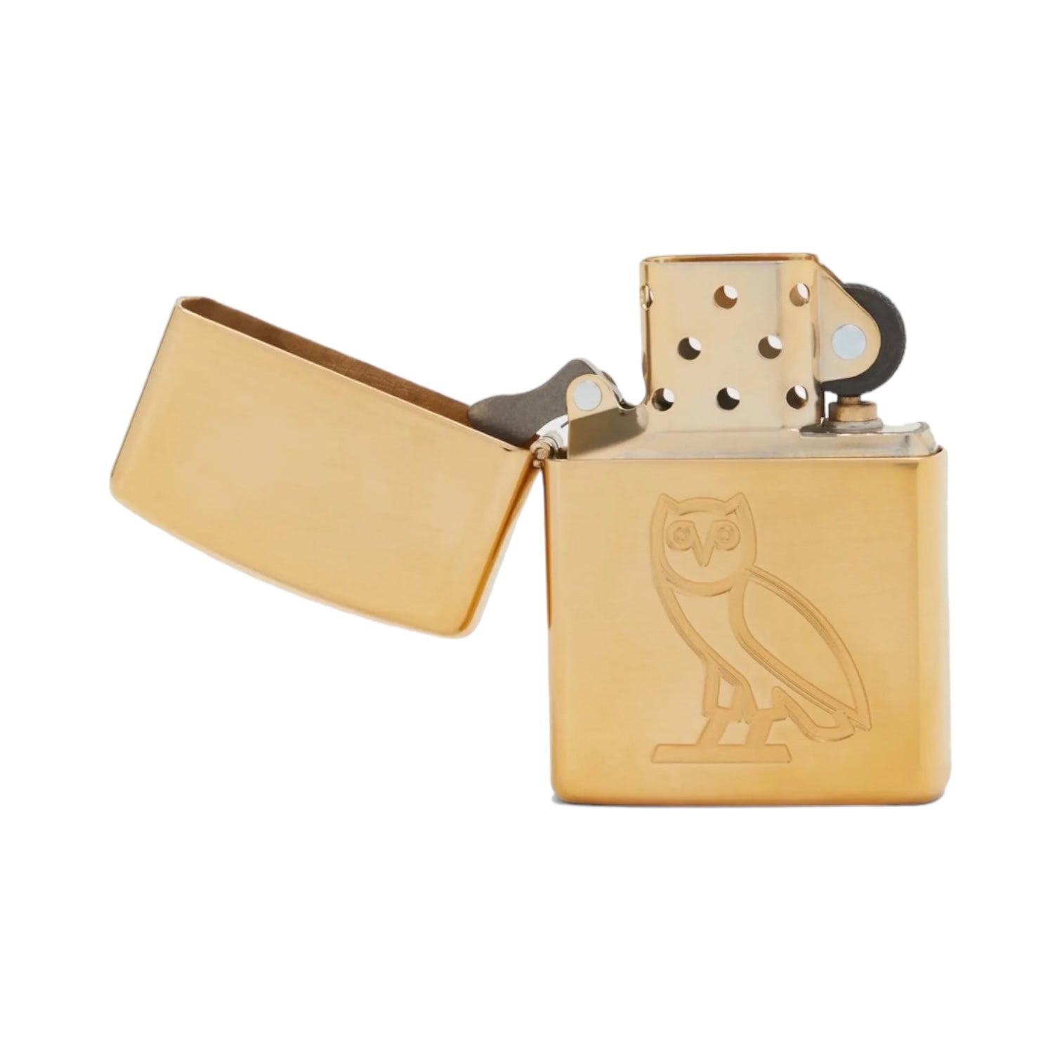 OVO Zippo Lighter Gold