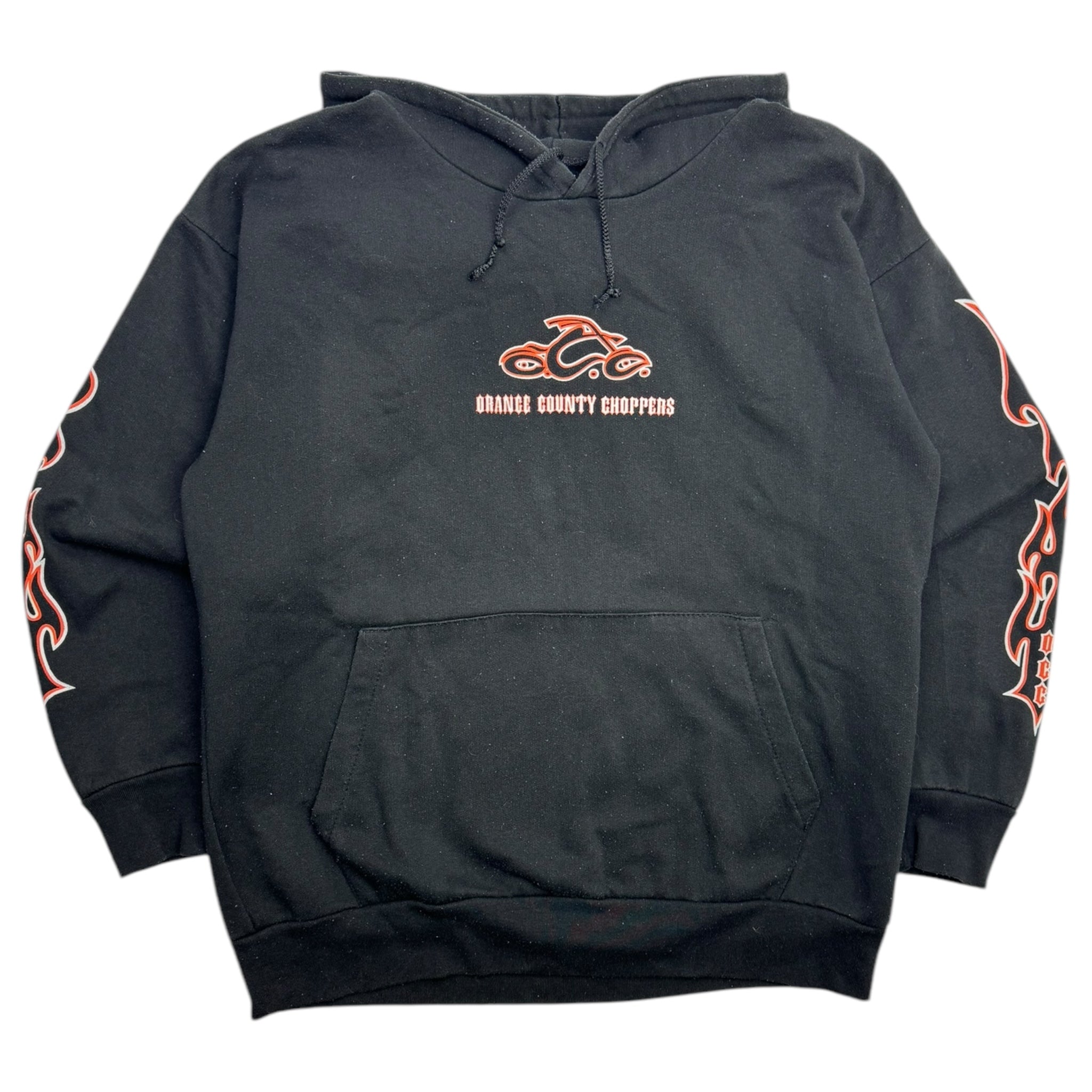 Y2K Orange County Choppers Flamesleeve Hoodie