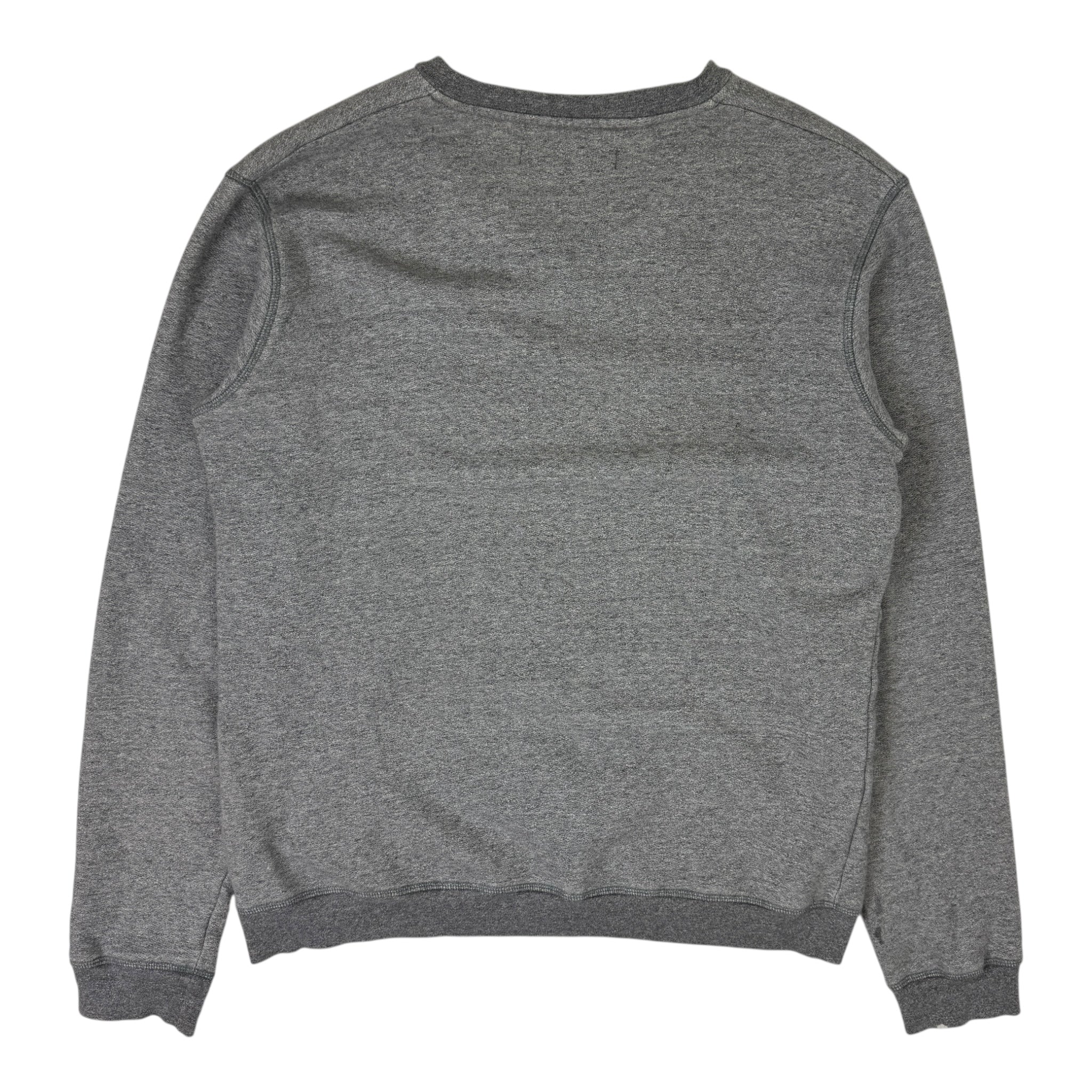 RAF by Raf Simons V-Neck Crewneck Heather Grey