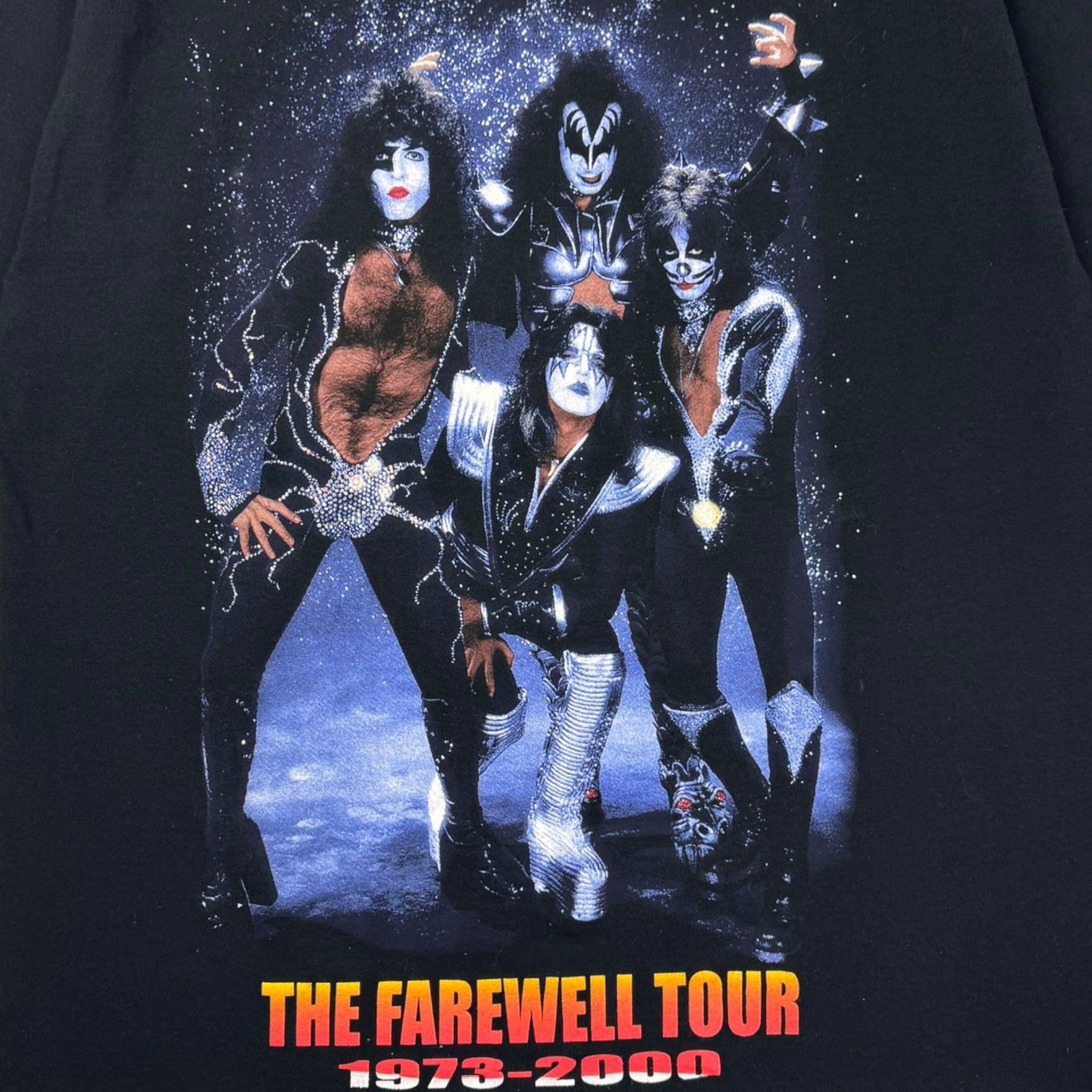 2000 Kiss ‘The Farewell Tour’ Rock Band T-Shirt