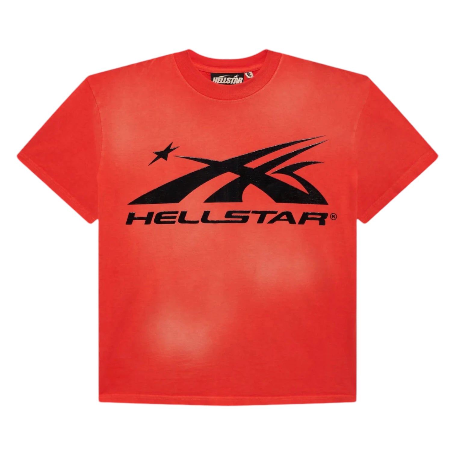 Hellstar Sports Core Logo Gel T-Shirt Orange/Black