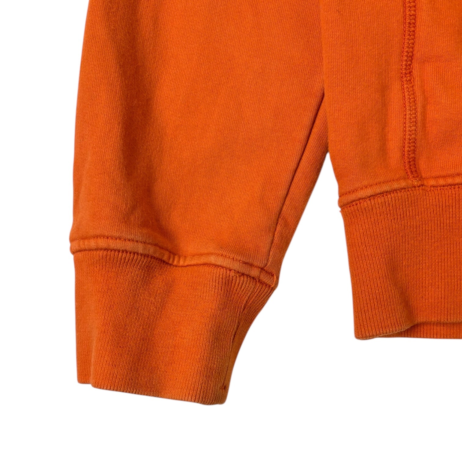 Stone Island Patch Logo Crewneck Orange