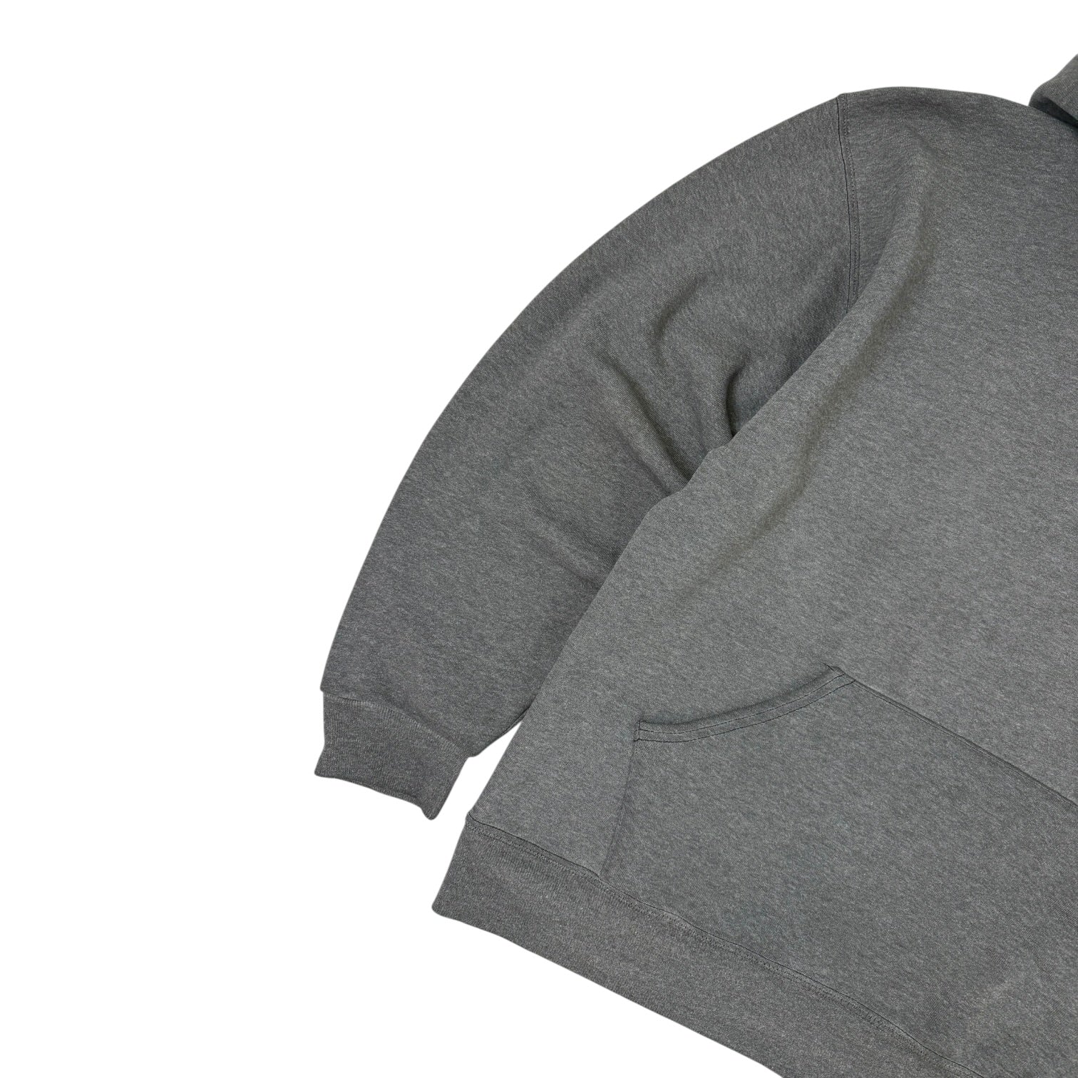 Vintage Russel Blank Hoodie Grey