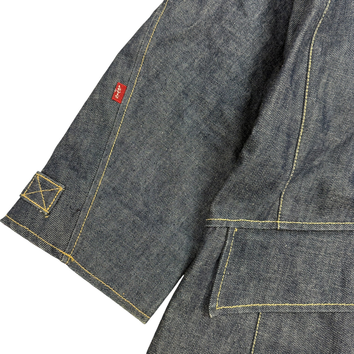 Vintage Levi’s Engineered Garments Denim Trench Jacket Dark Wash