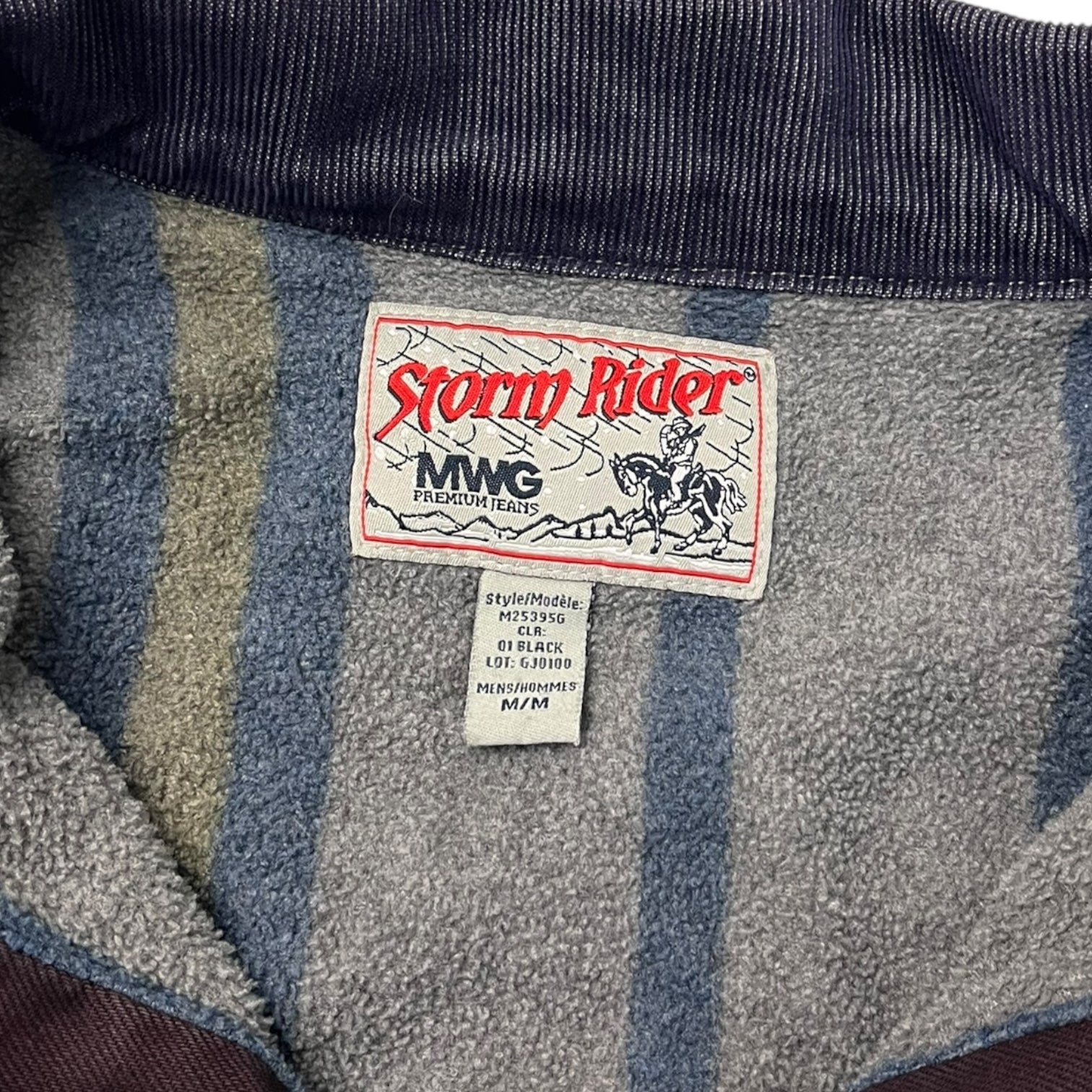 Vintage Stormrider MWG Denim Jacket Dyed