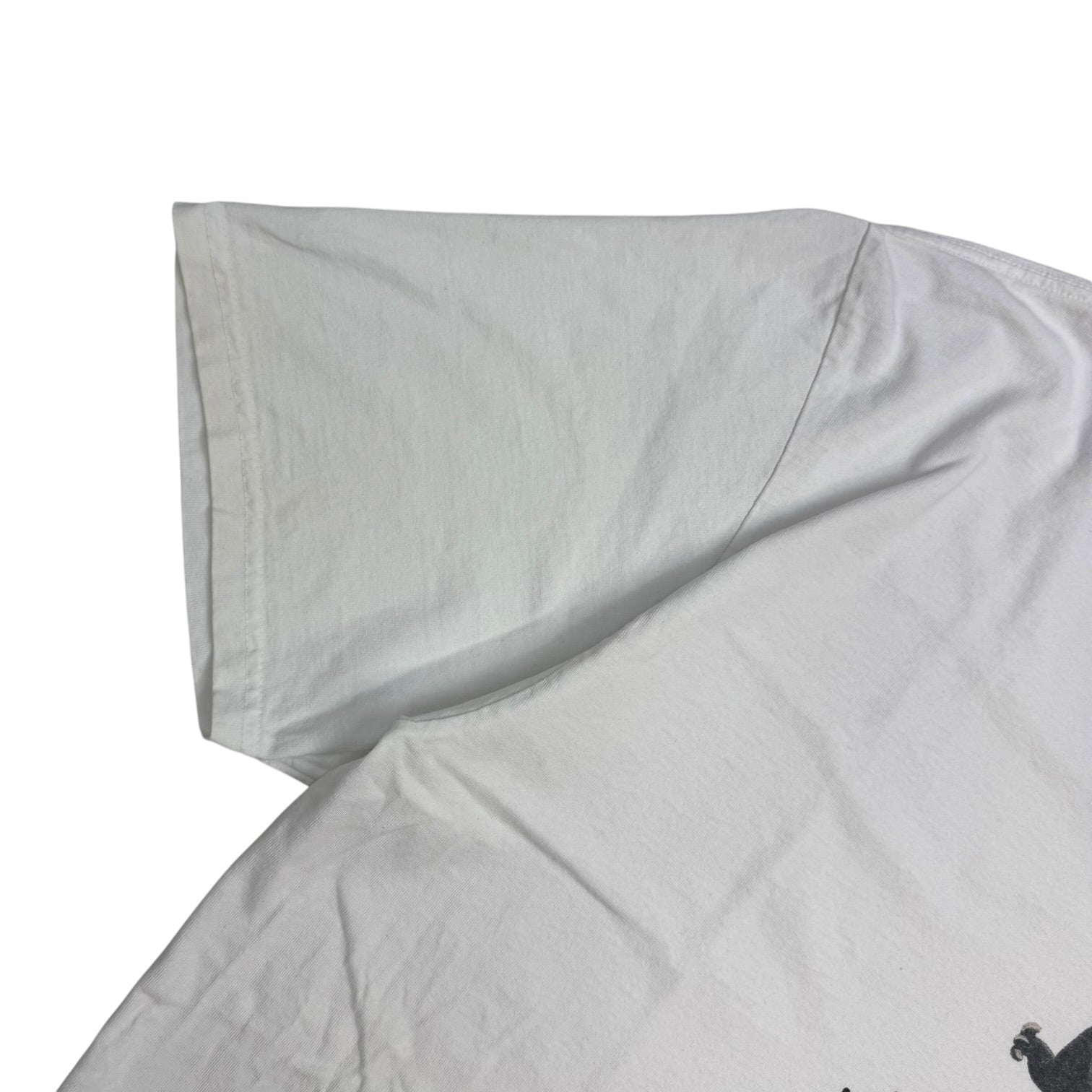 Stussy “Big And Meaty” Pigment Dye Tee White