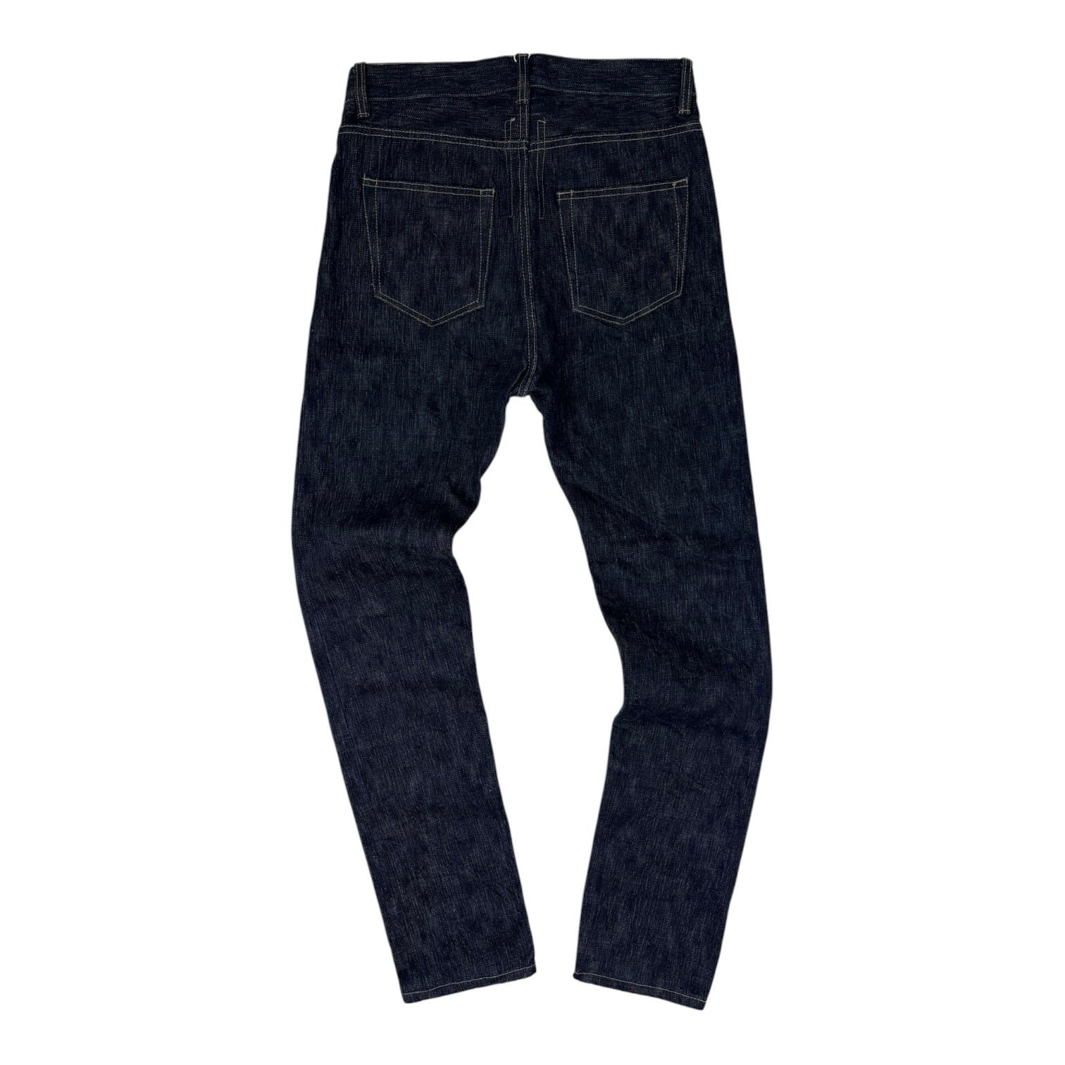 Rick Owens DRKRSHDW Torrence Cut Pantaloni Denim Raw Blue