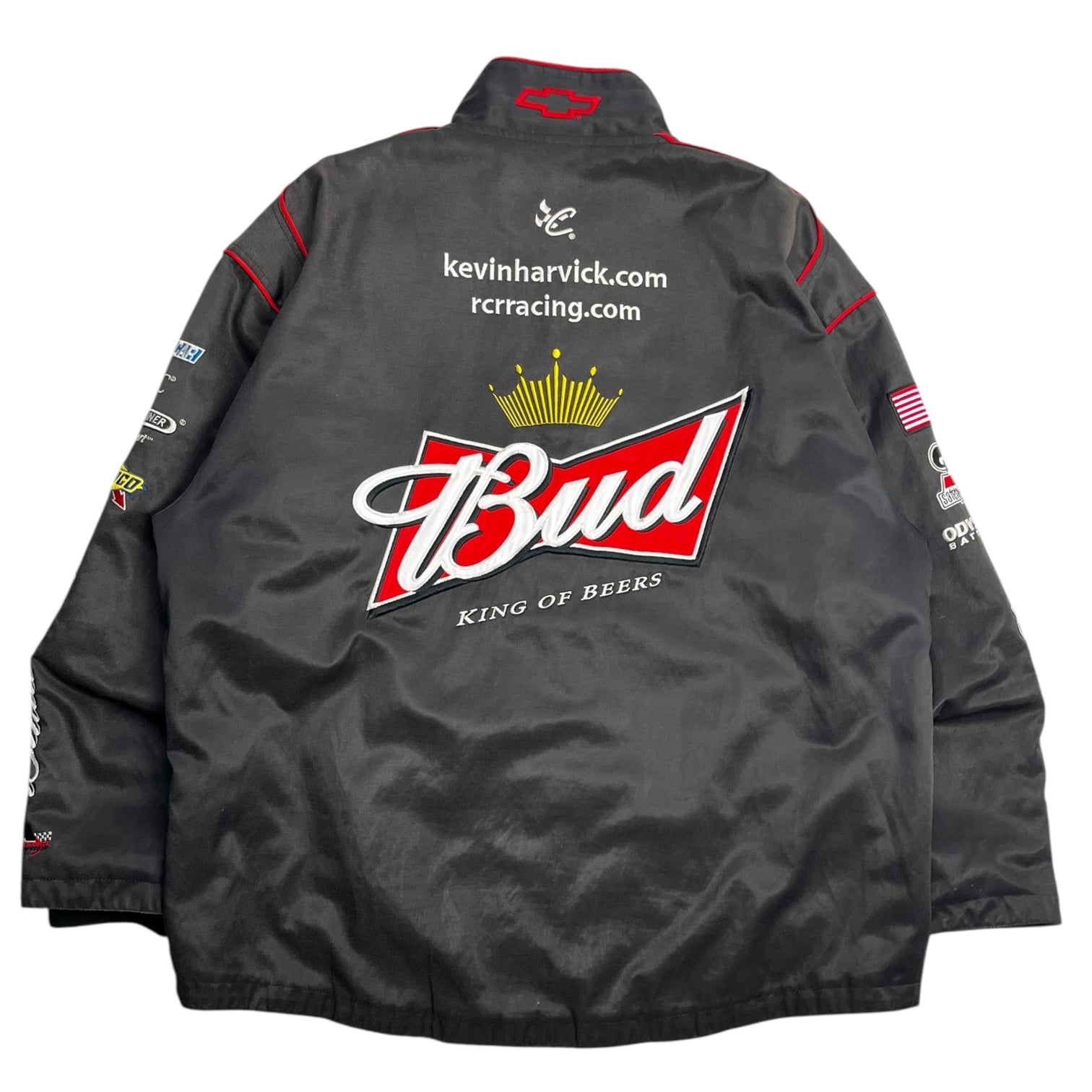 Vintage CHASE Budweiser NASCAR Racing Jacket