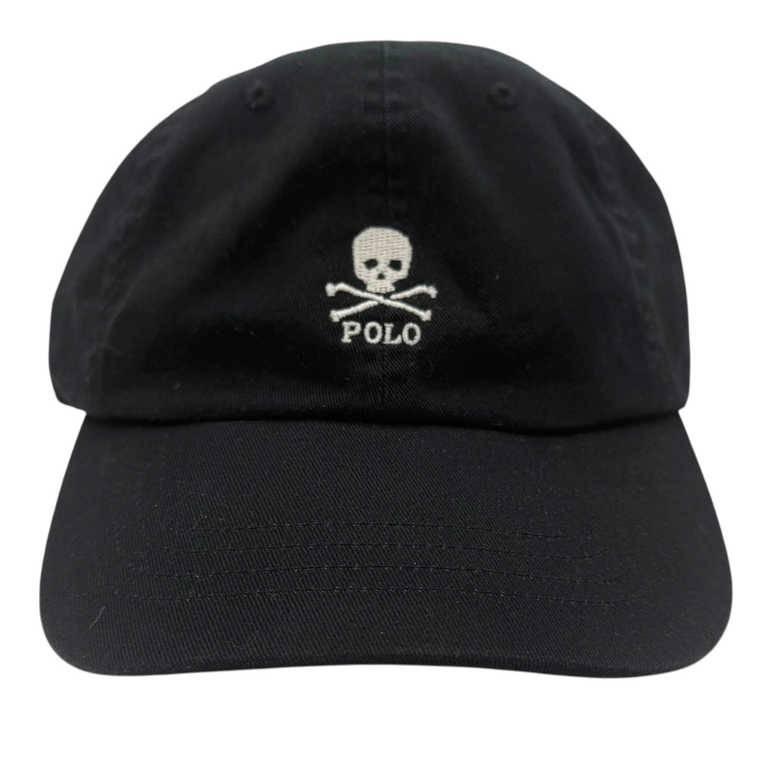 Polo Ralph Lauren Skull Chino Dad Hat Black