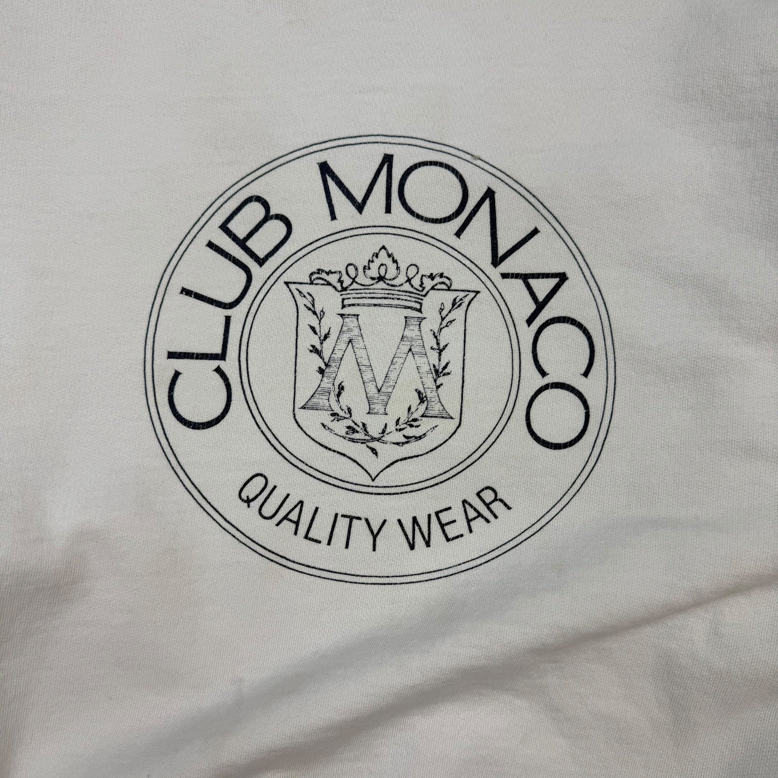 Vintage Club Monaco Crewneck White