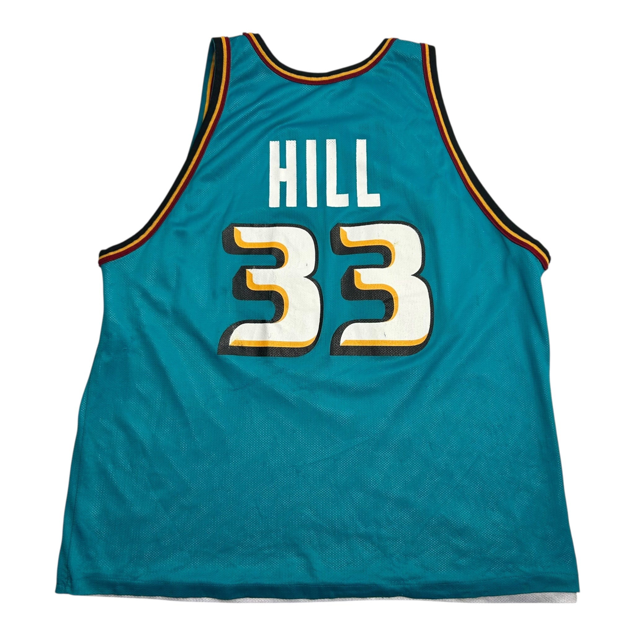 Vintage Reversible Detroit Pistons Grant Hill Basketball Jersey