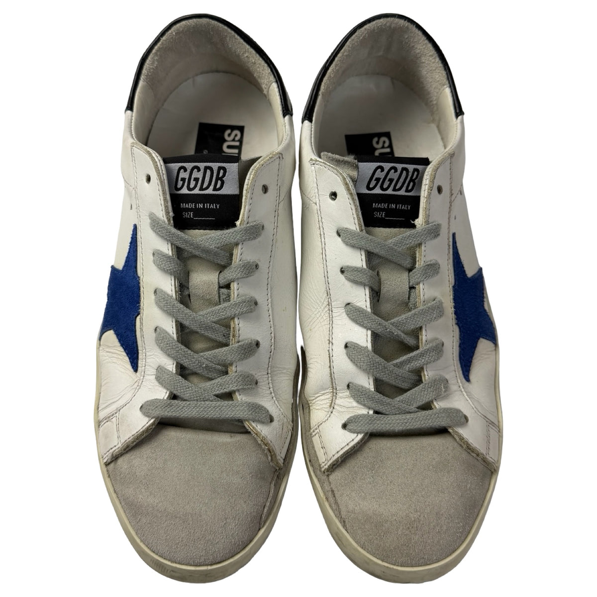 Golden Goose Superstars Blue/White (Used)