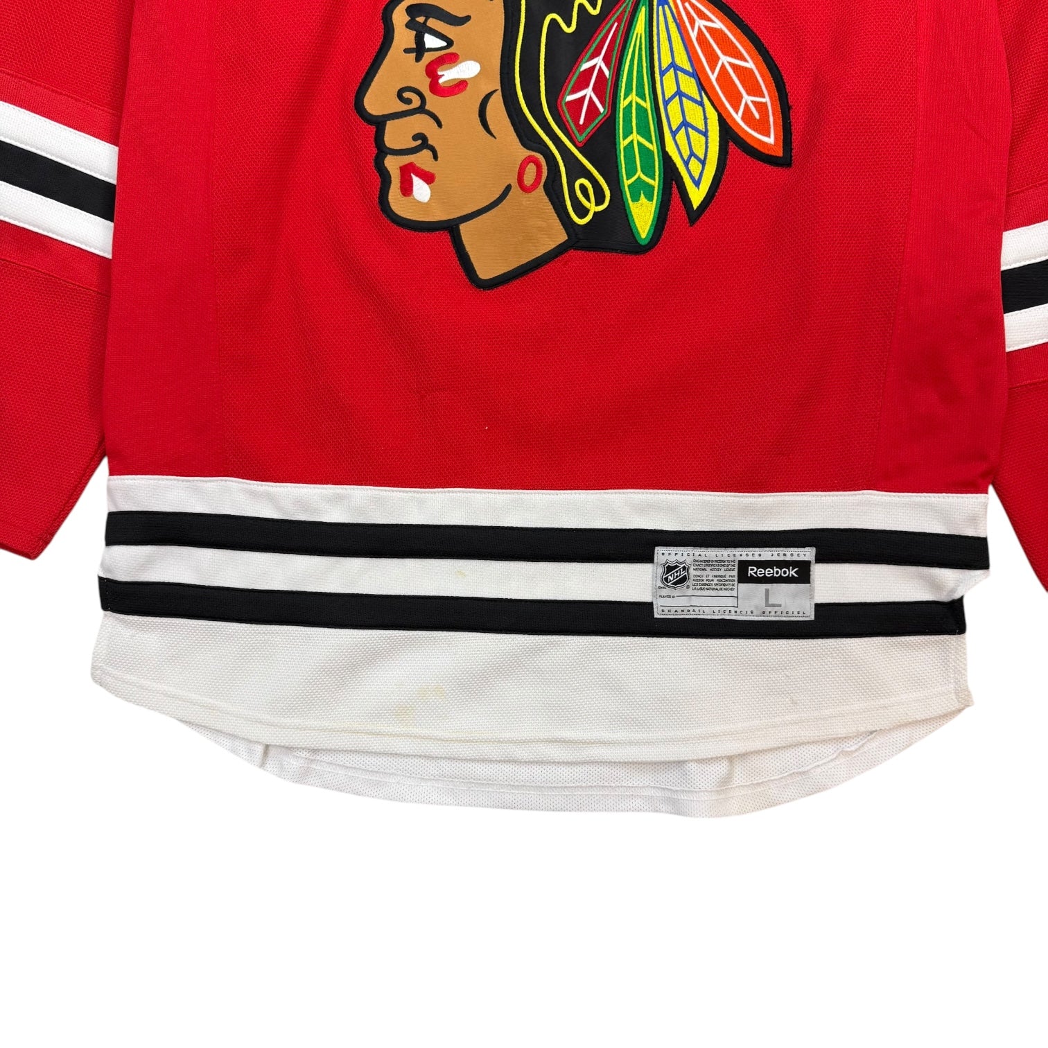 Vintage Reebok Chicago Blackhawks Jersey Red