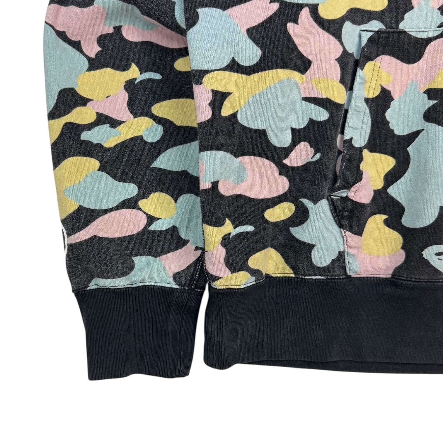 Bape 2nd Shark Full Zip Hoodie Multi Camo