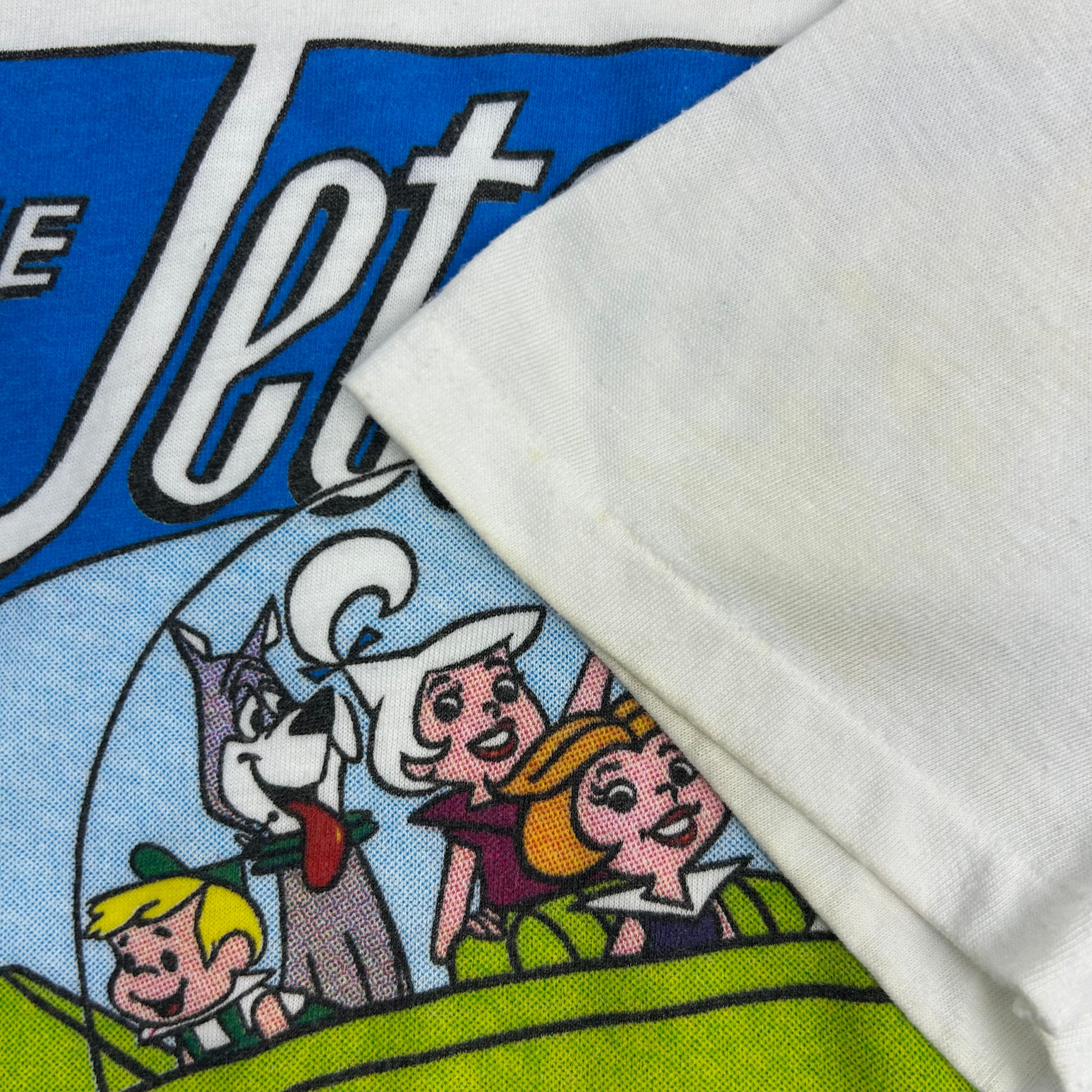 Vintage The Jetsons Flying Family Tee White