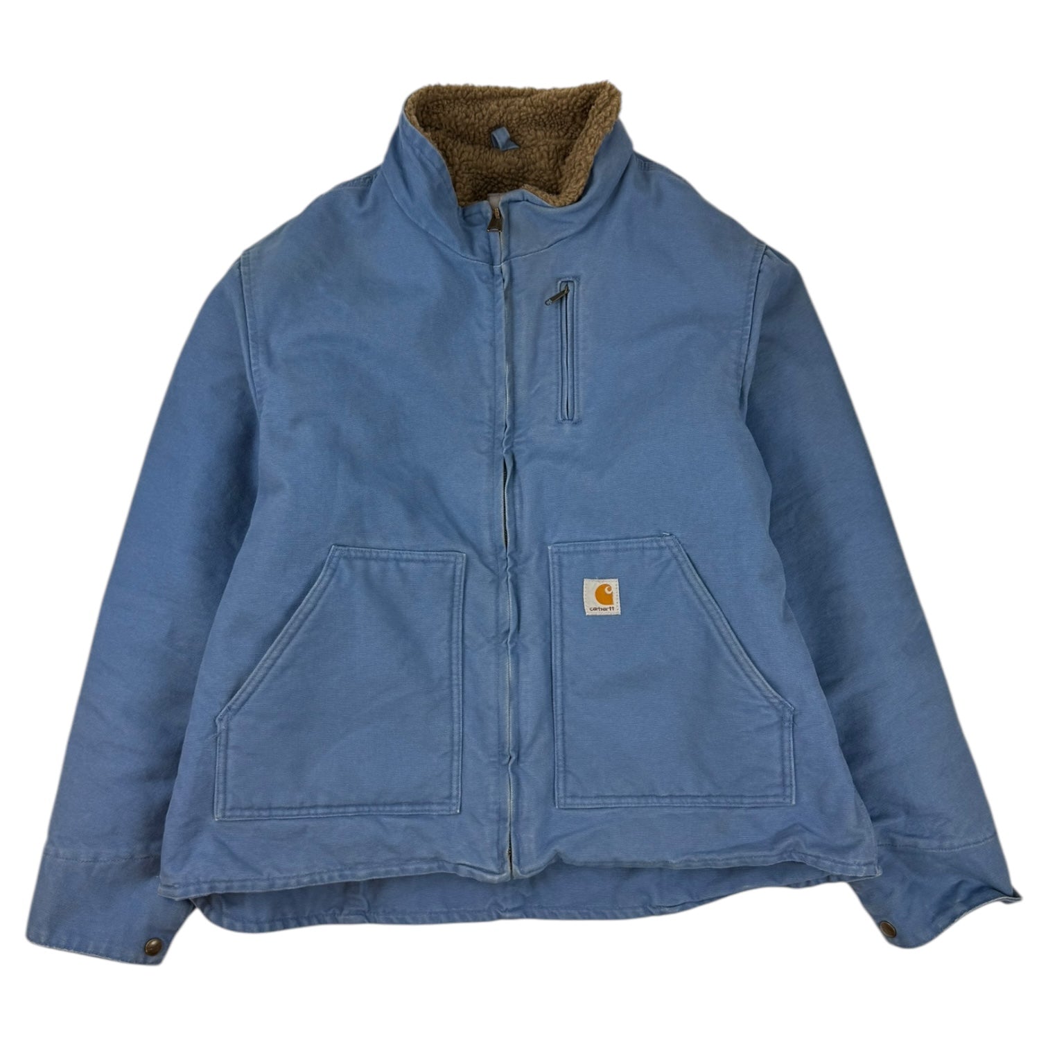 Vintage Carhartt Women’s Work Jacket Light Blue