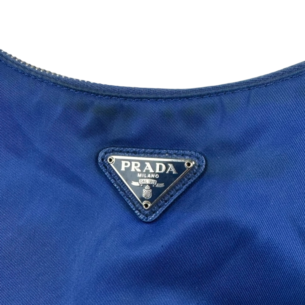 Vintage Prada Re-Edition Blue Bag