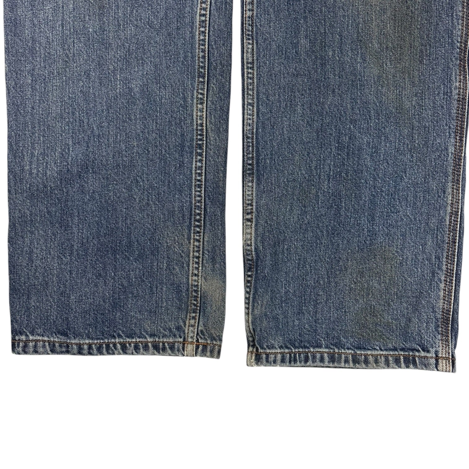 Carhartt Carpenter Denim Pants Worn Indigo