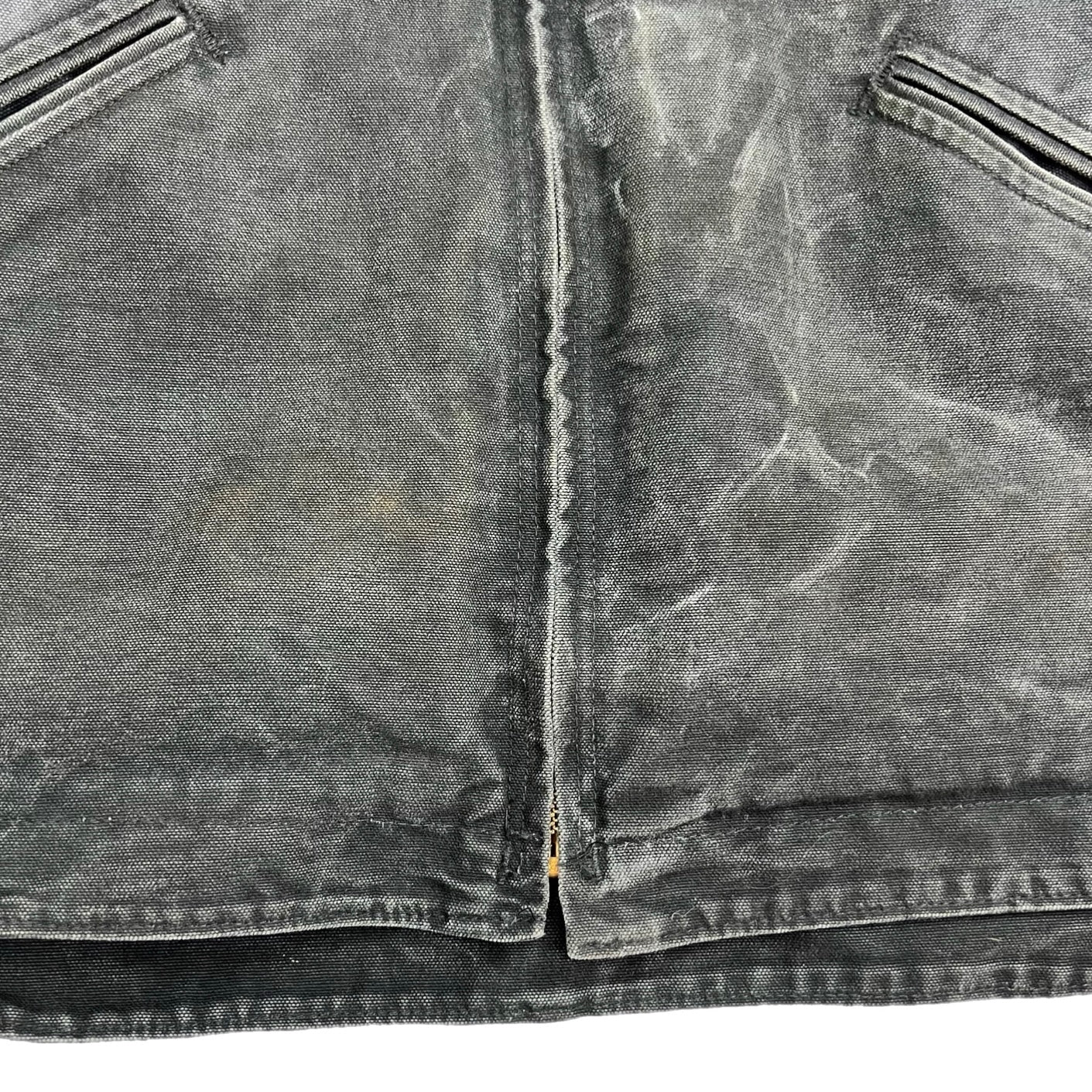 Vintage Carhartt Sierra Fleece Lined Jacket Washed Black