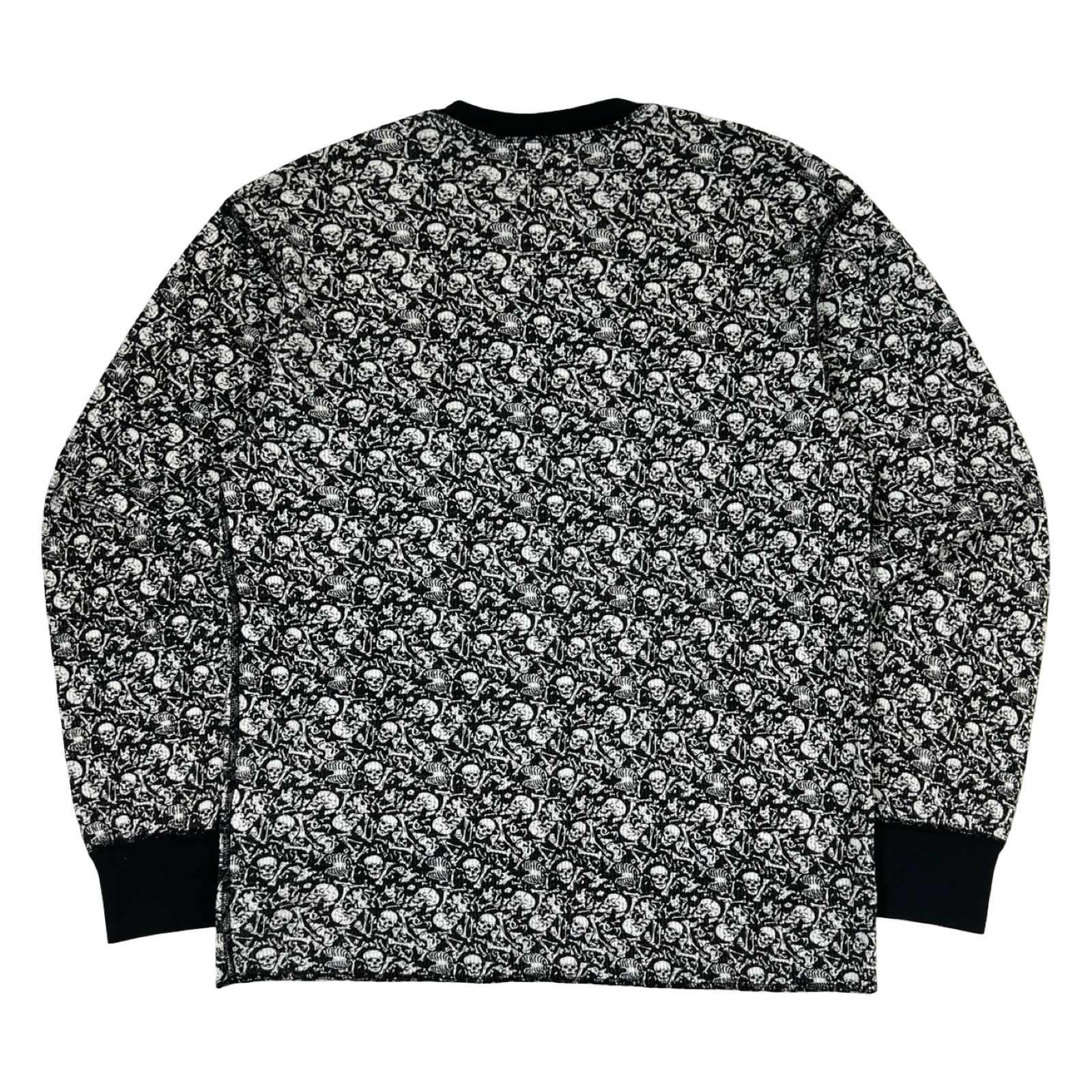 Stussy Pigment Dyed L/S Thermal “Bones”