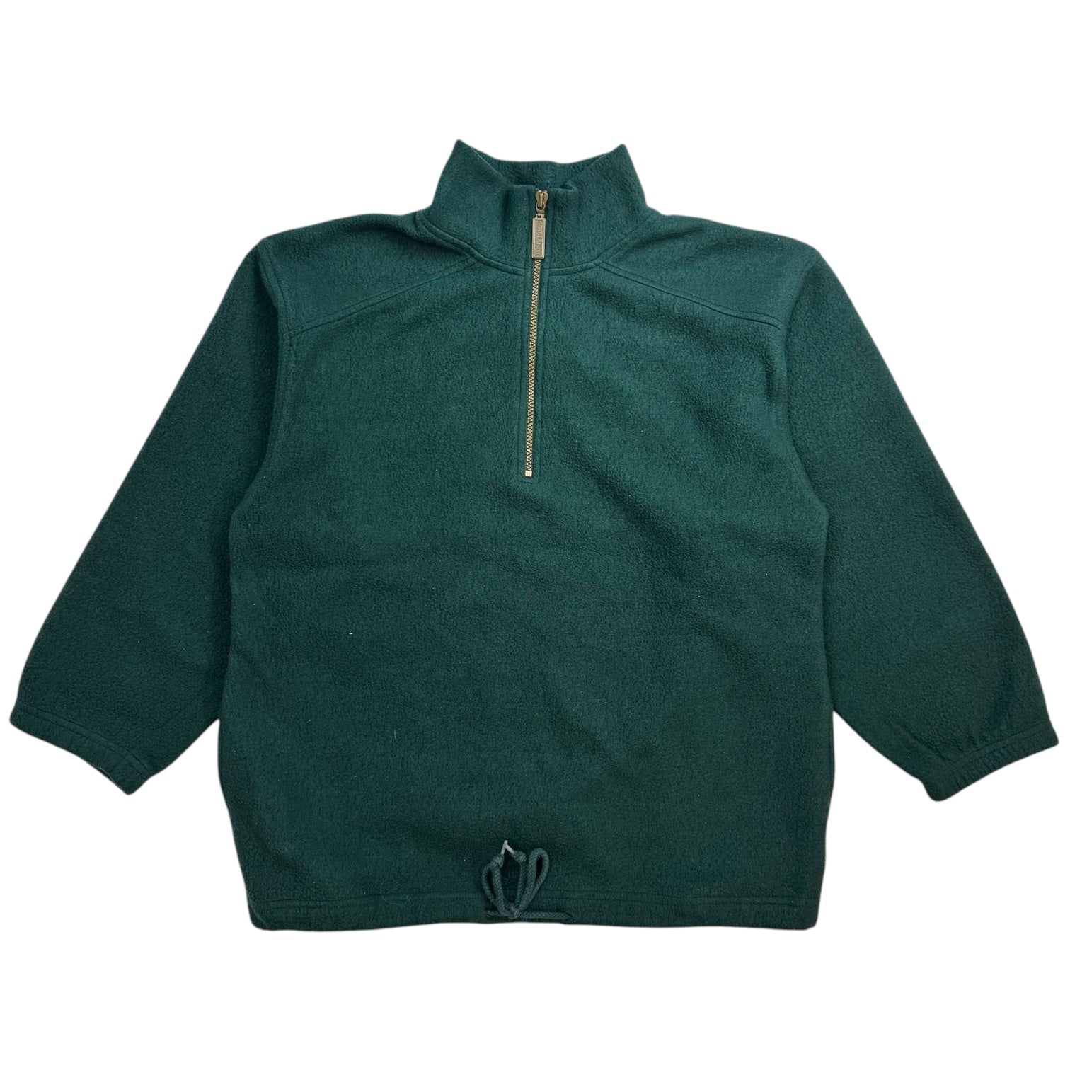 Vintage Quarter Zip Fleece Green