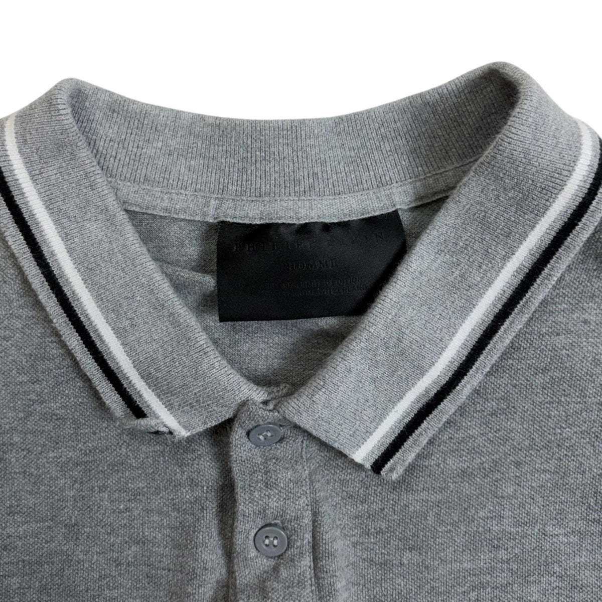 Philipp Plein SS Polo Shirt Grey
