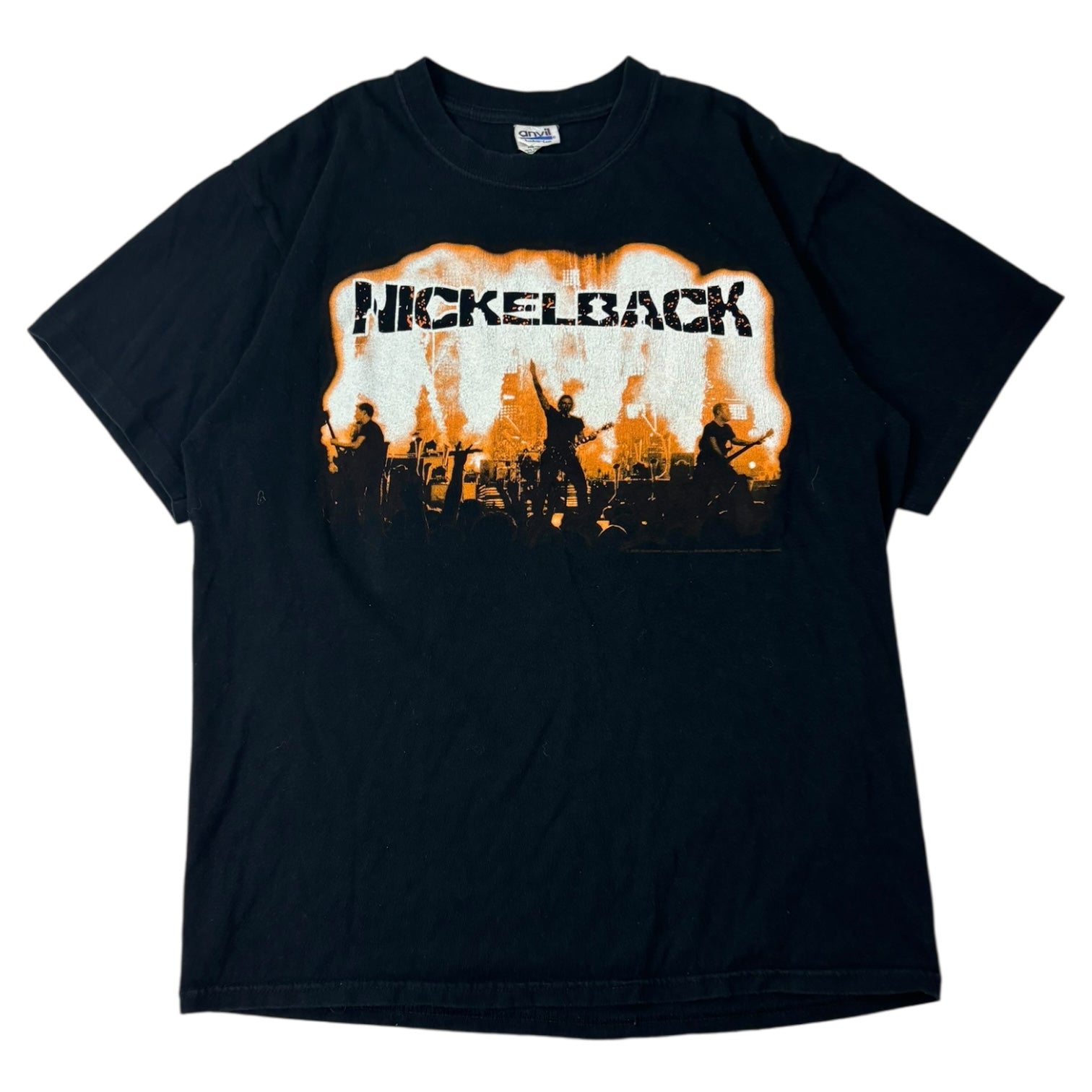 Vintage 2009 Nickelback Tour T-Shirt Black