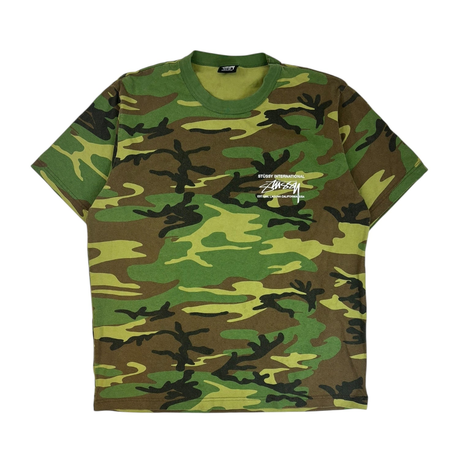 Stussy Smooth International T-Shirt Camo