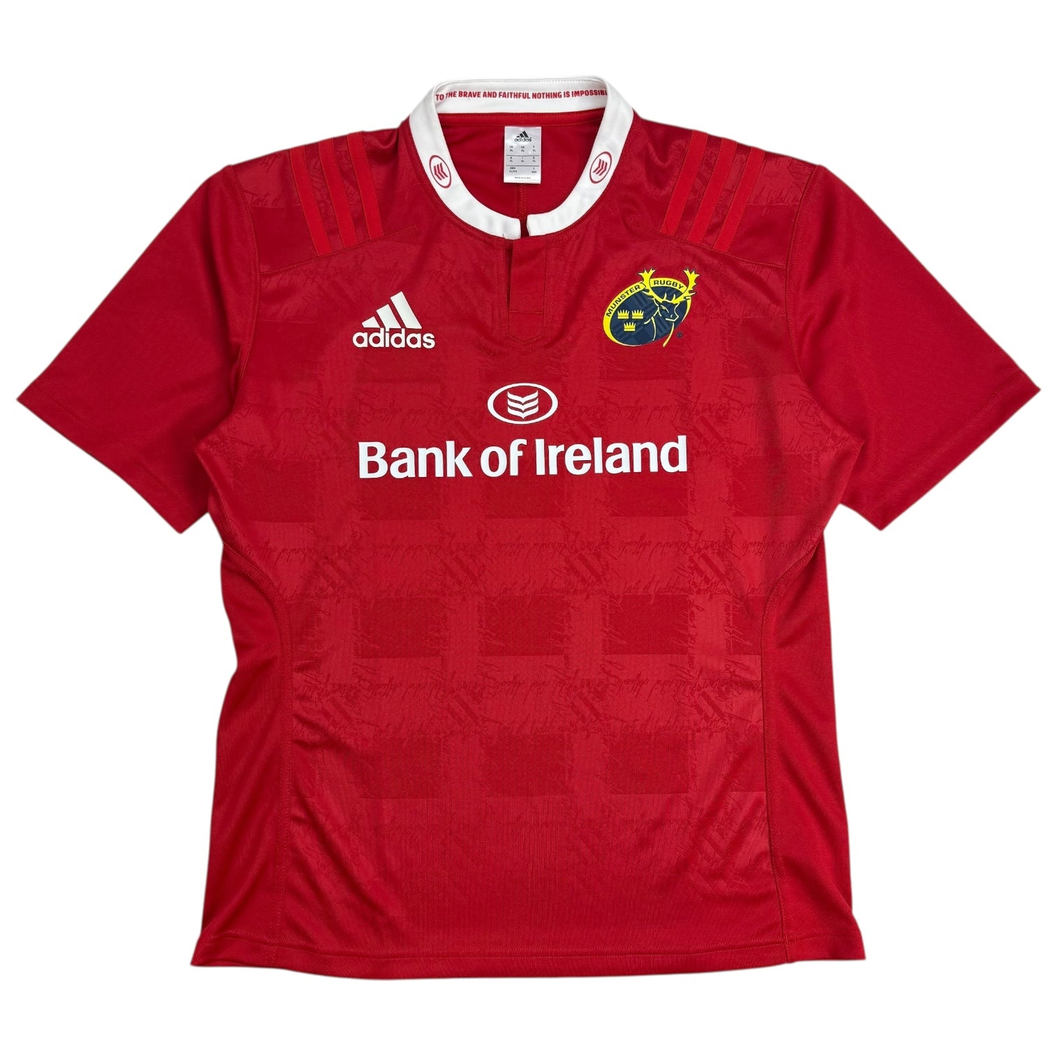 Adidas Munster Rugby Jersey Red