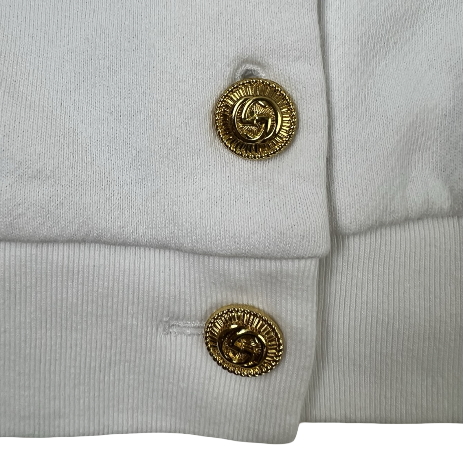 (W) Gucci Resort Reversible Jacket Cardigan