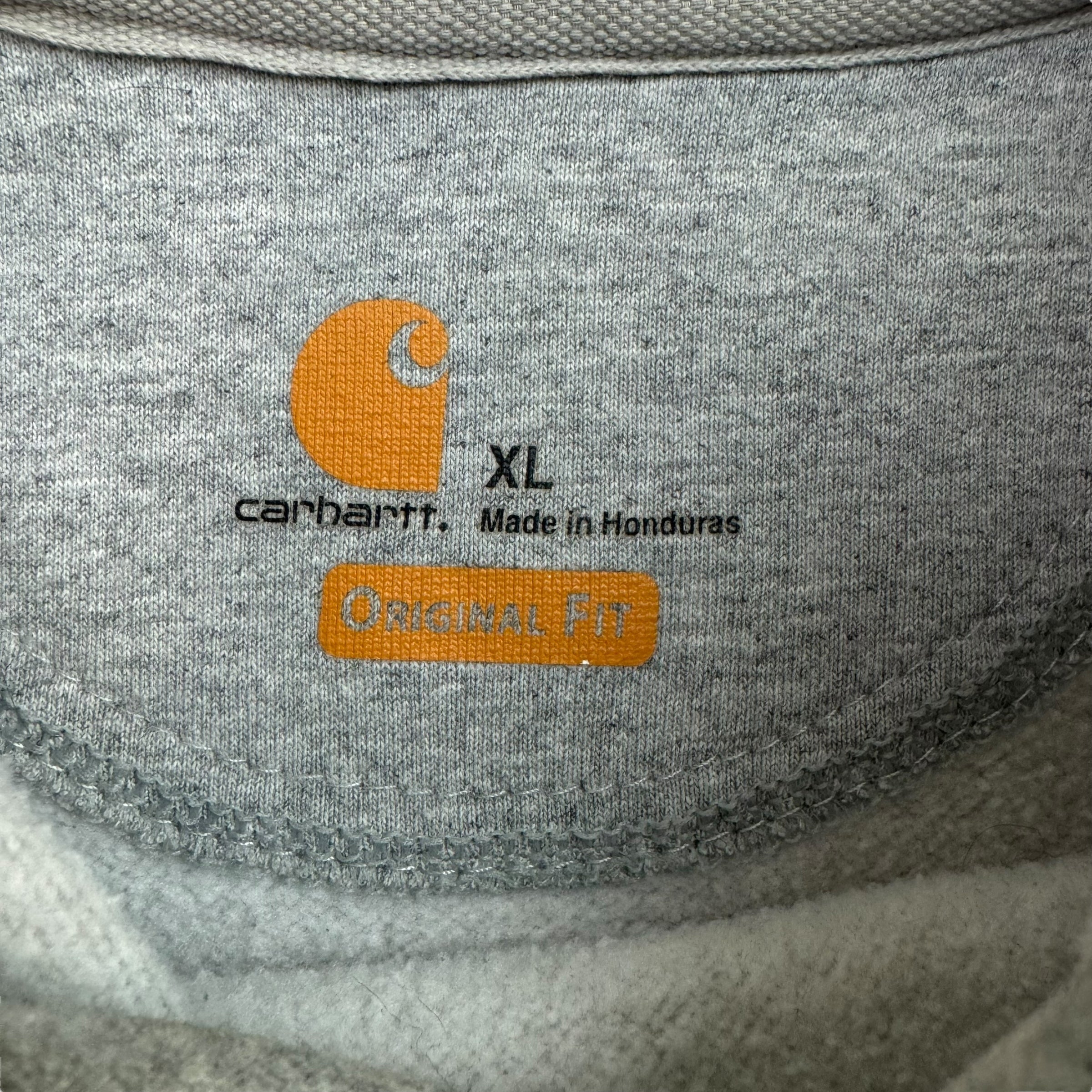 Vintage Carhartt Hoodie Grey