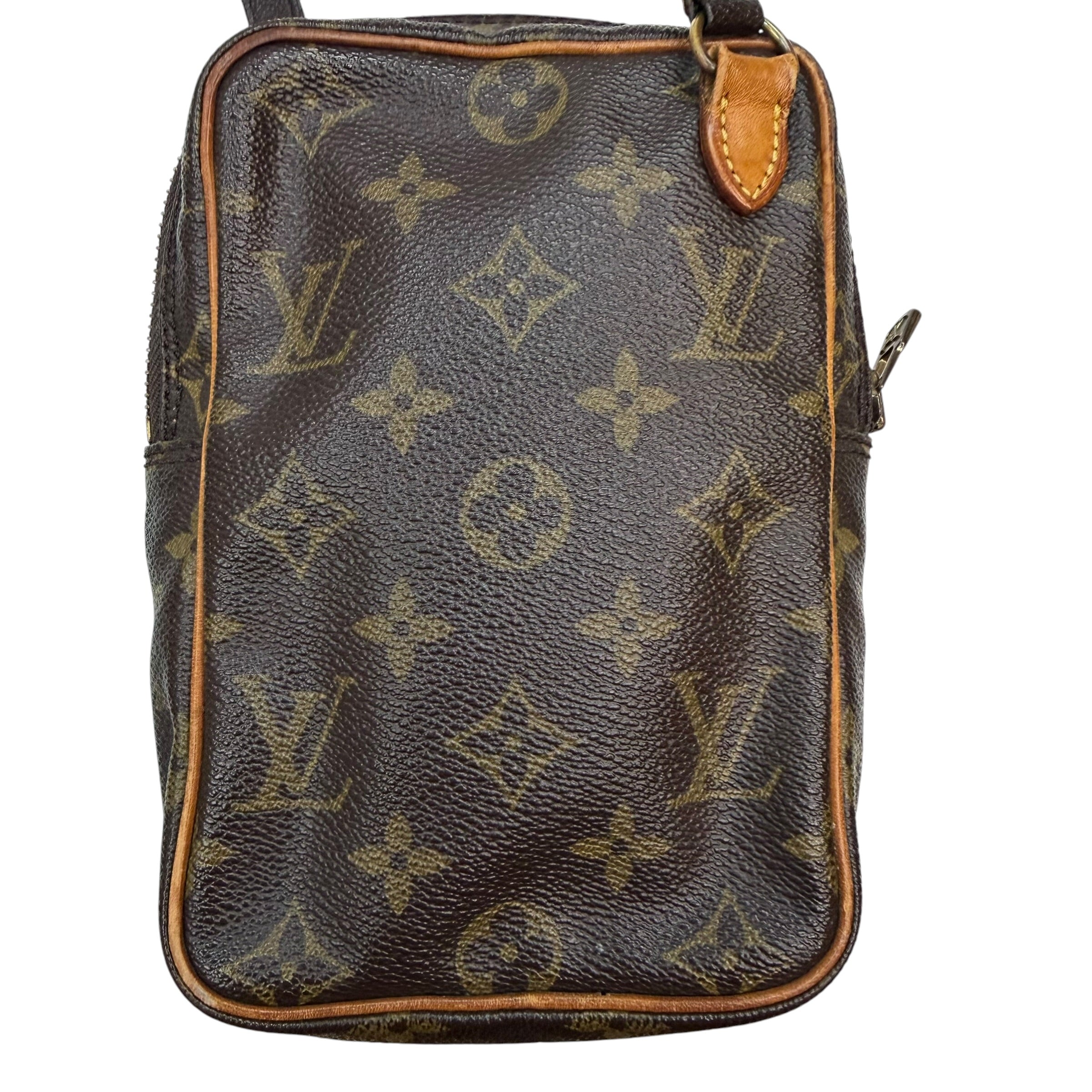 Vintage Louis Vuitton Amazone Mini Monogram Shoulder Bag Brown