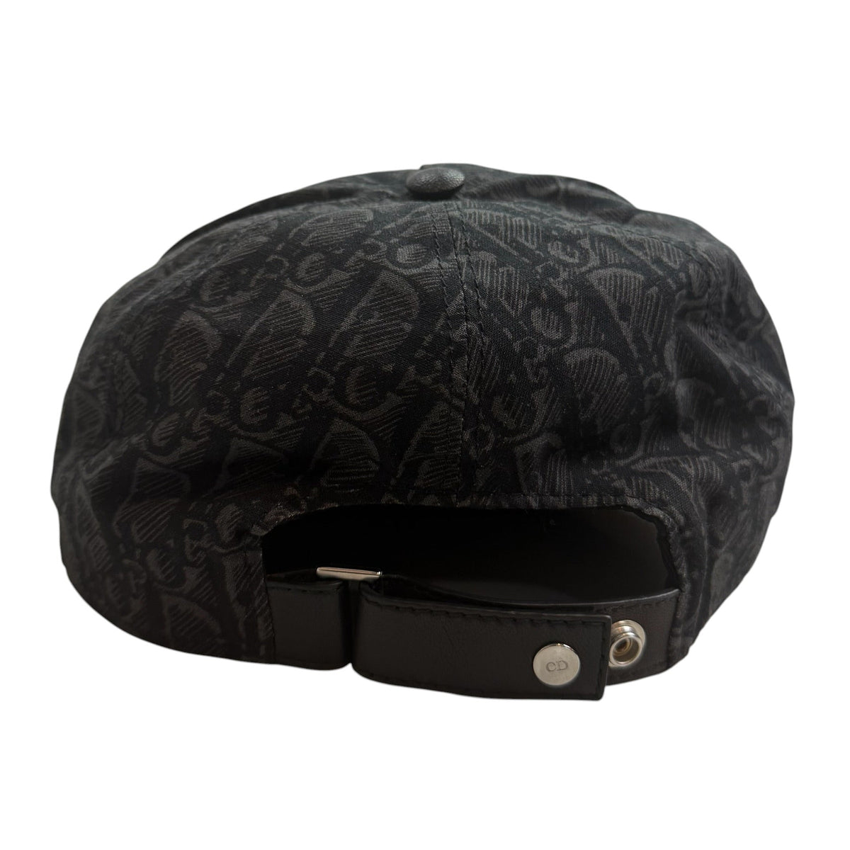 Dior Monogram Trotter Baseball Cap Black