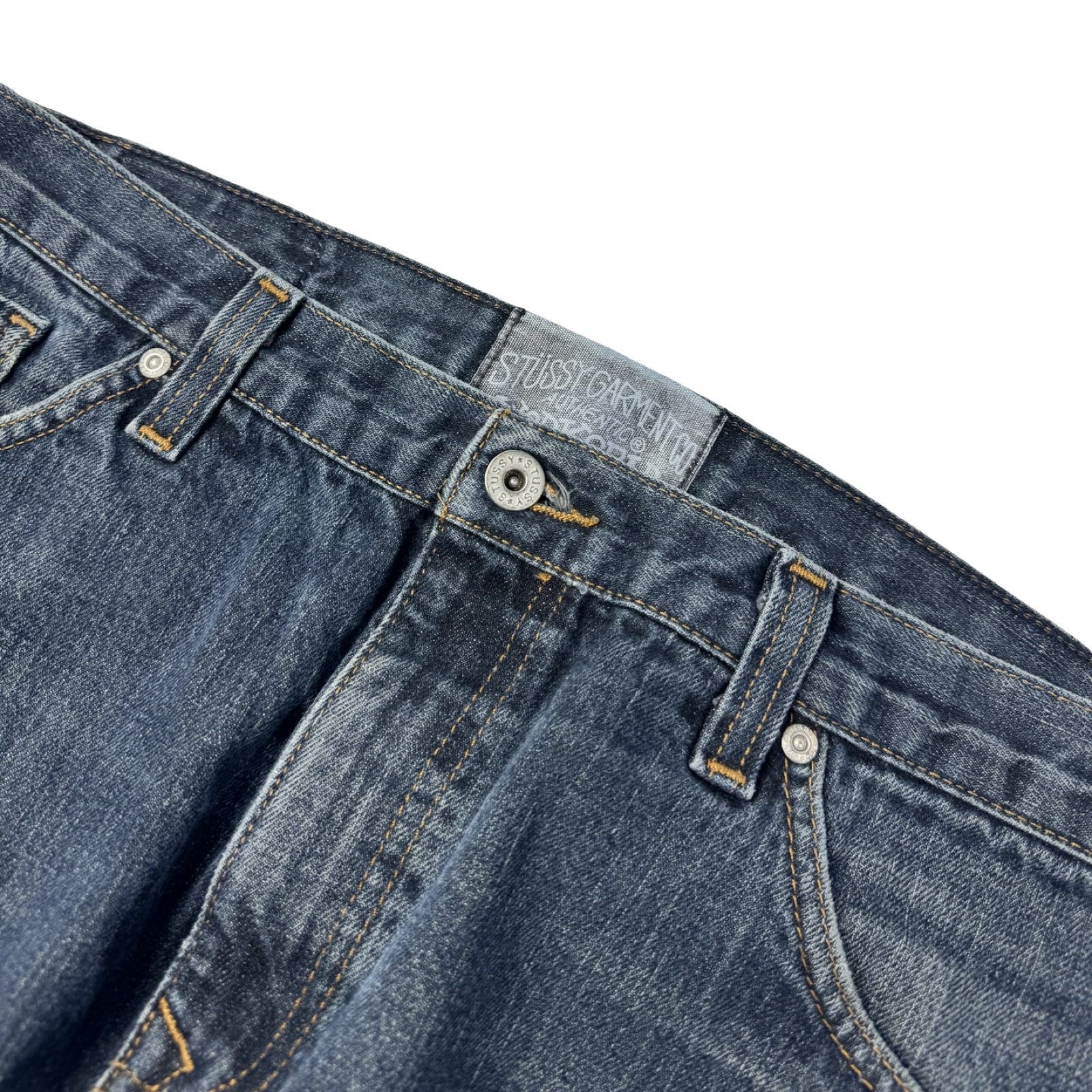 Vintage Stussy Workgear Denim Bottoms