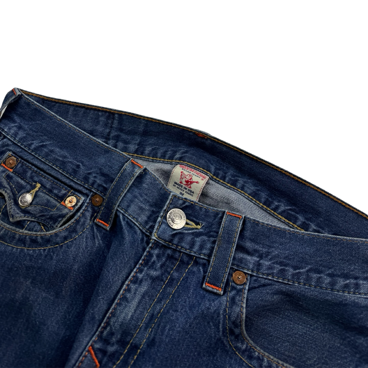 Y2K True Religion Boot Cut Denim Bottoms Indigo