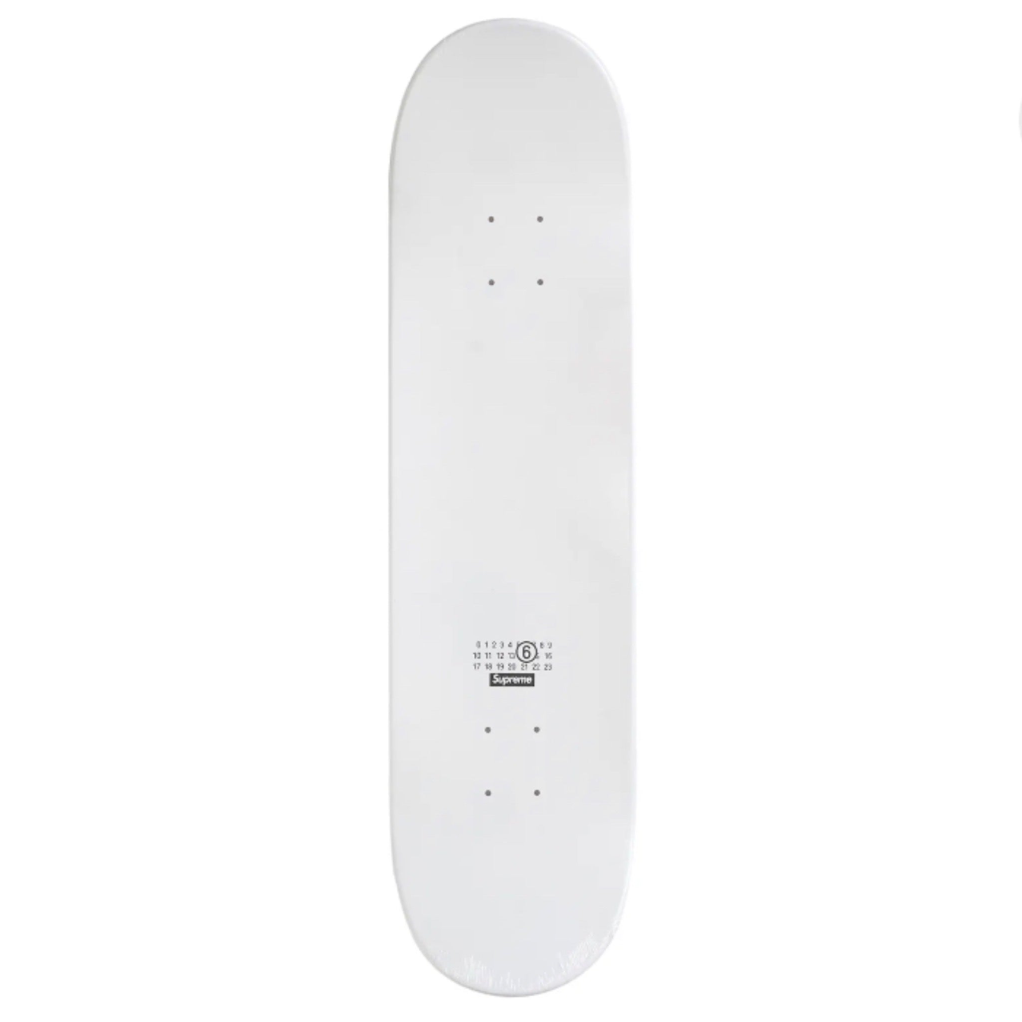 Supreme x Mason Margiela Skateboard Deck White/Red