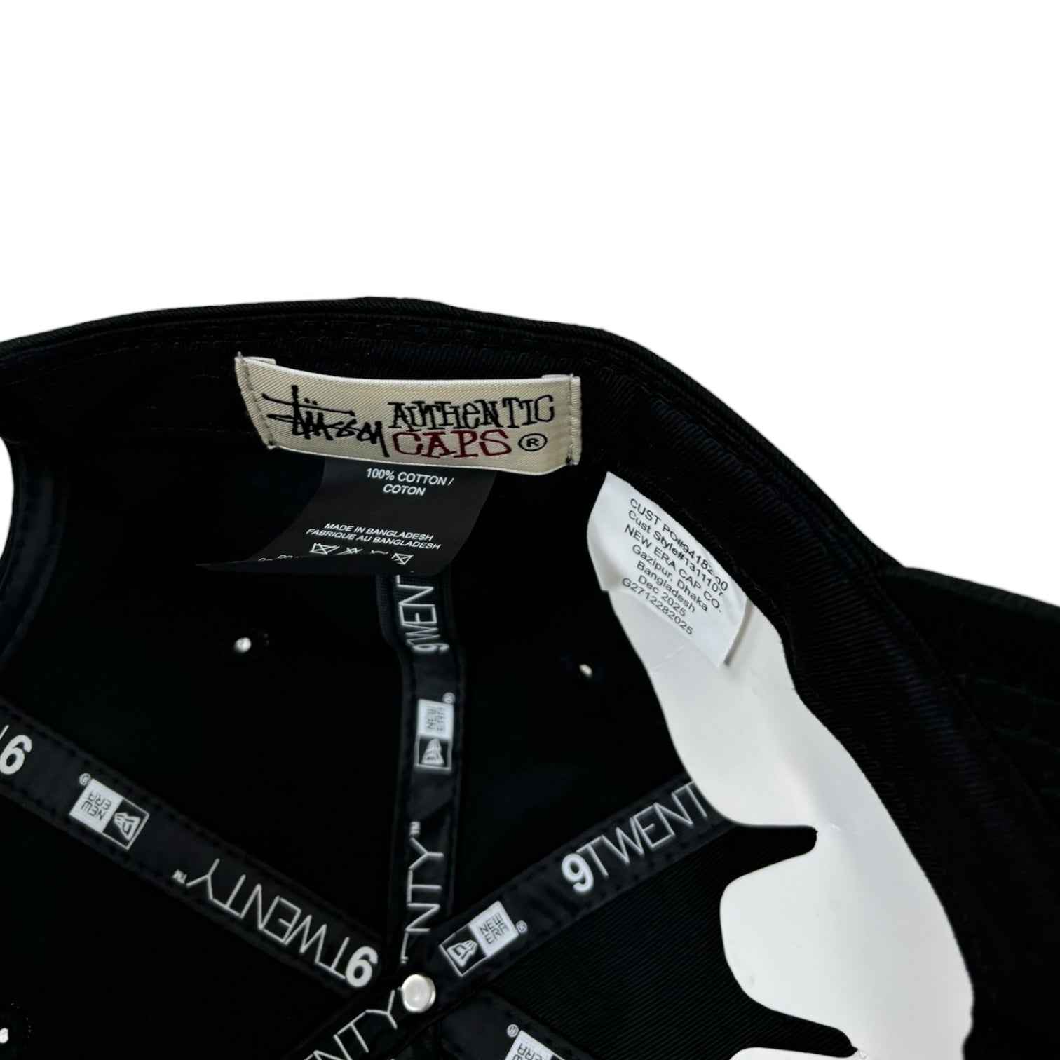 Stussy NewEra Basic StrapBack Hat Shadow