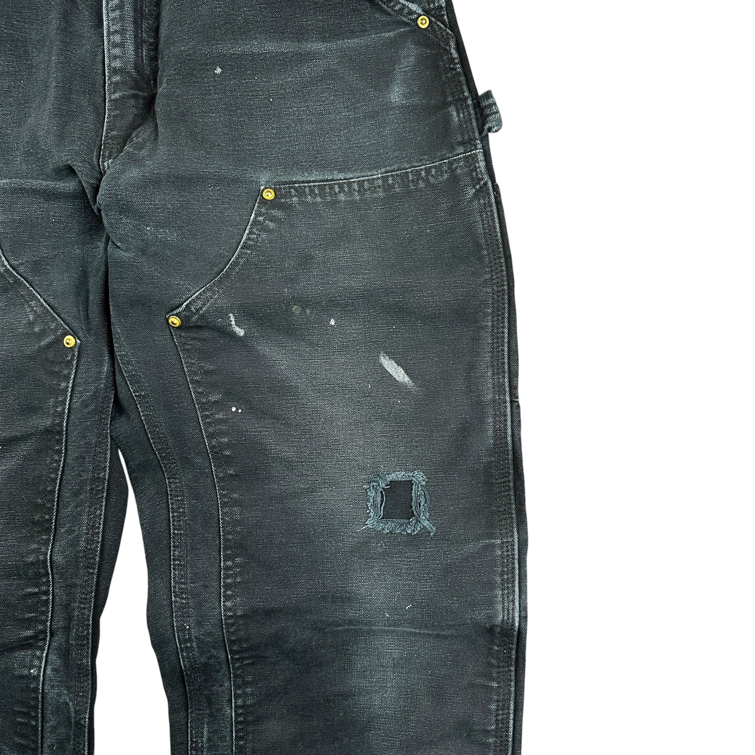 Vintage Carhartt Double Knees Black
