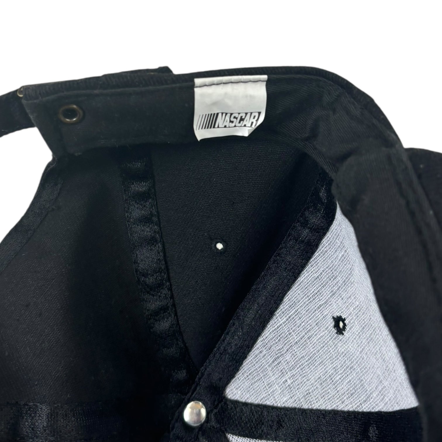Vintage Daytona Racing NASCAR StrapBack Hat Black